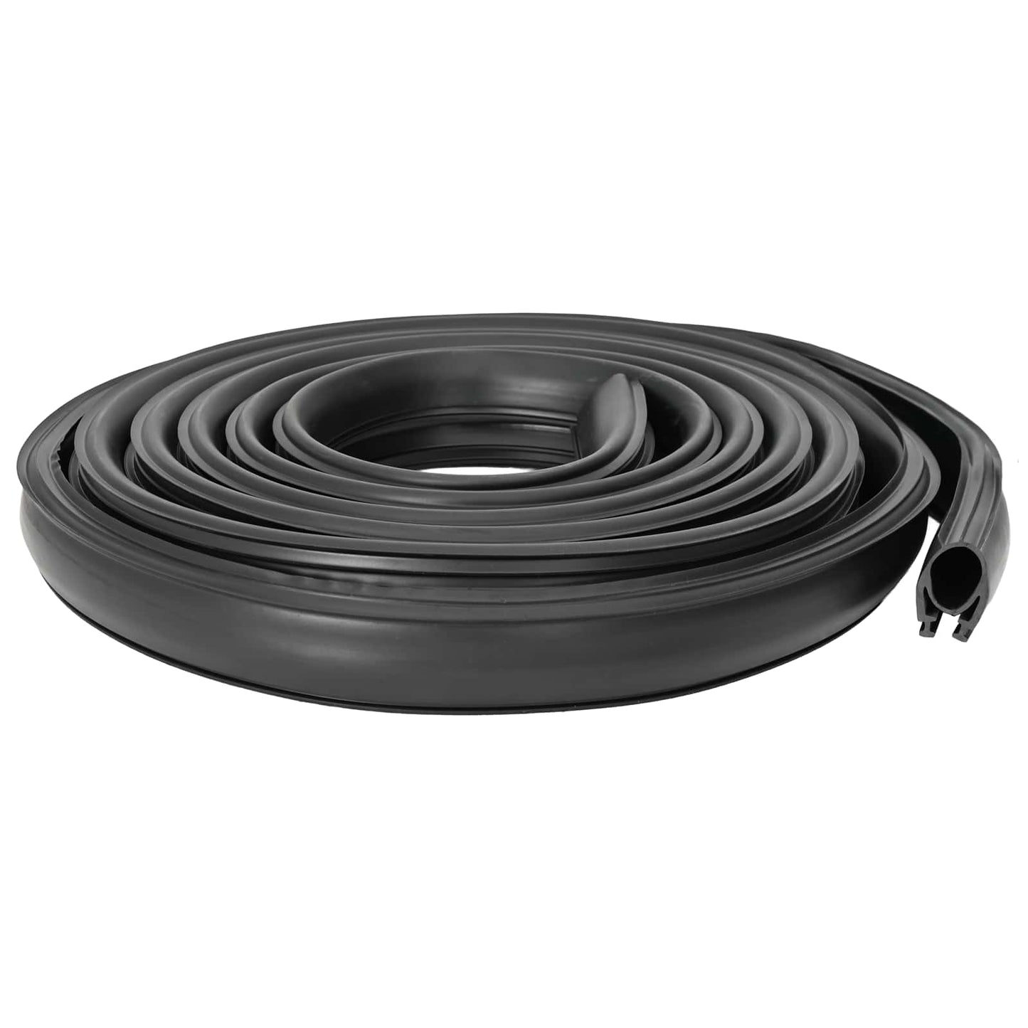 Garázs Ajtó Tömítés Fekete 41 x 33 mm 5,5 m PVC