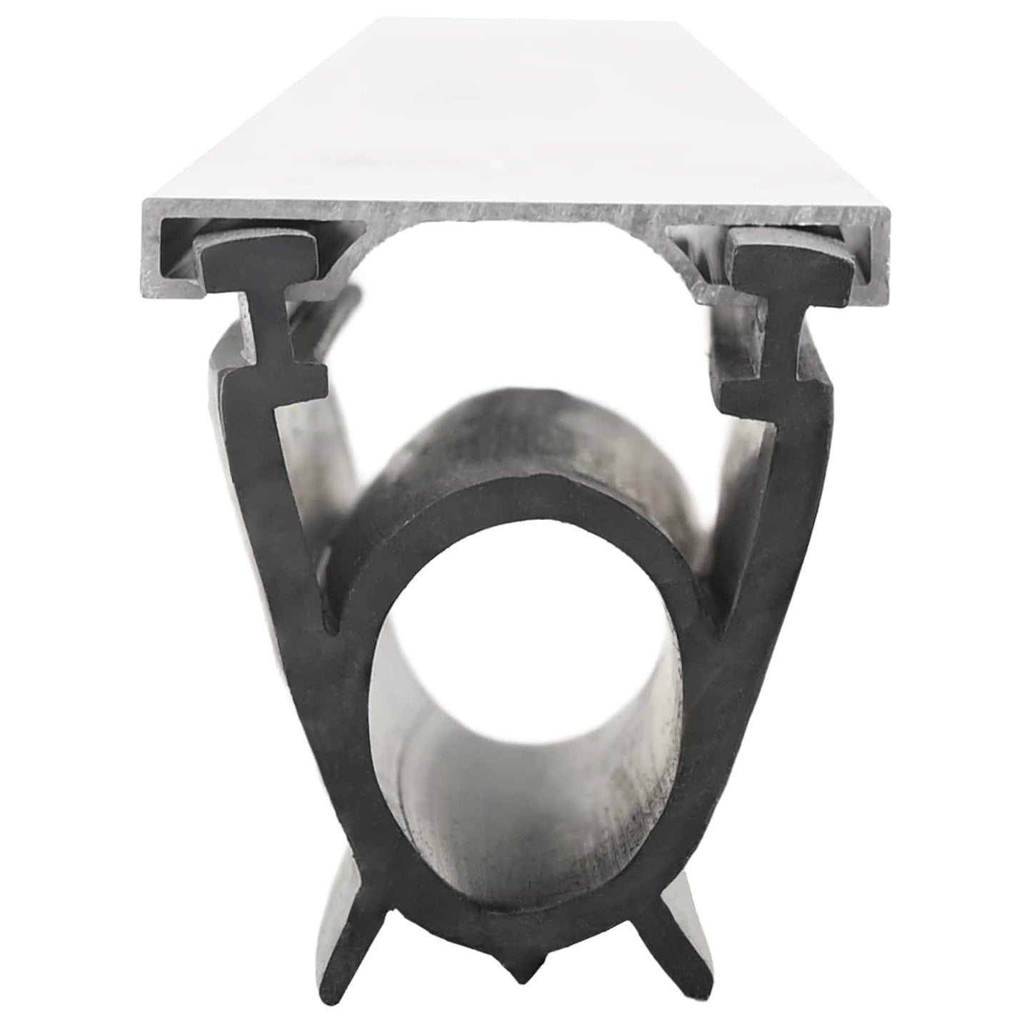 Garázs Ajtó Tömítés Fekete 41 x 33 mm 5,5 m PVC
