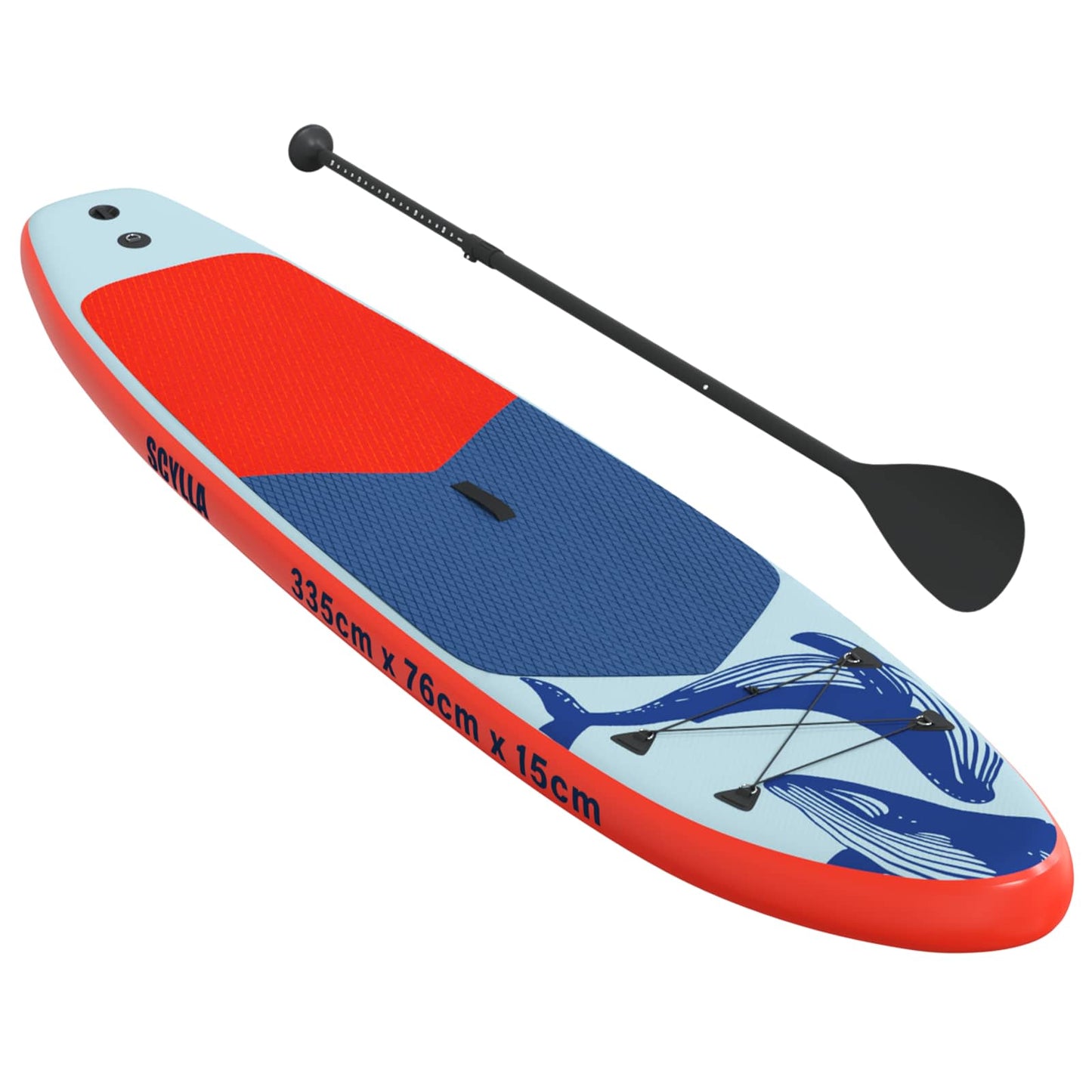 Felfújható Stand Up Paddle Board SCYLLA 335 x 76 x 15 cm Kék