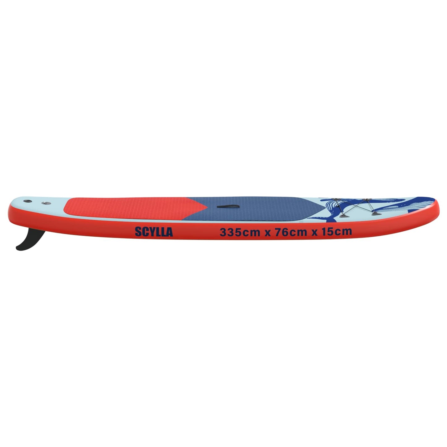Felfújható Stand Up Paddle Board SCYLLA 335 x 76 x 15 cm Kék