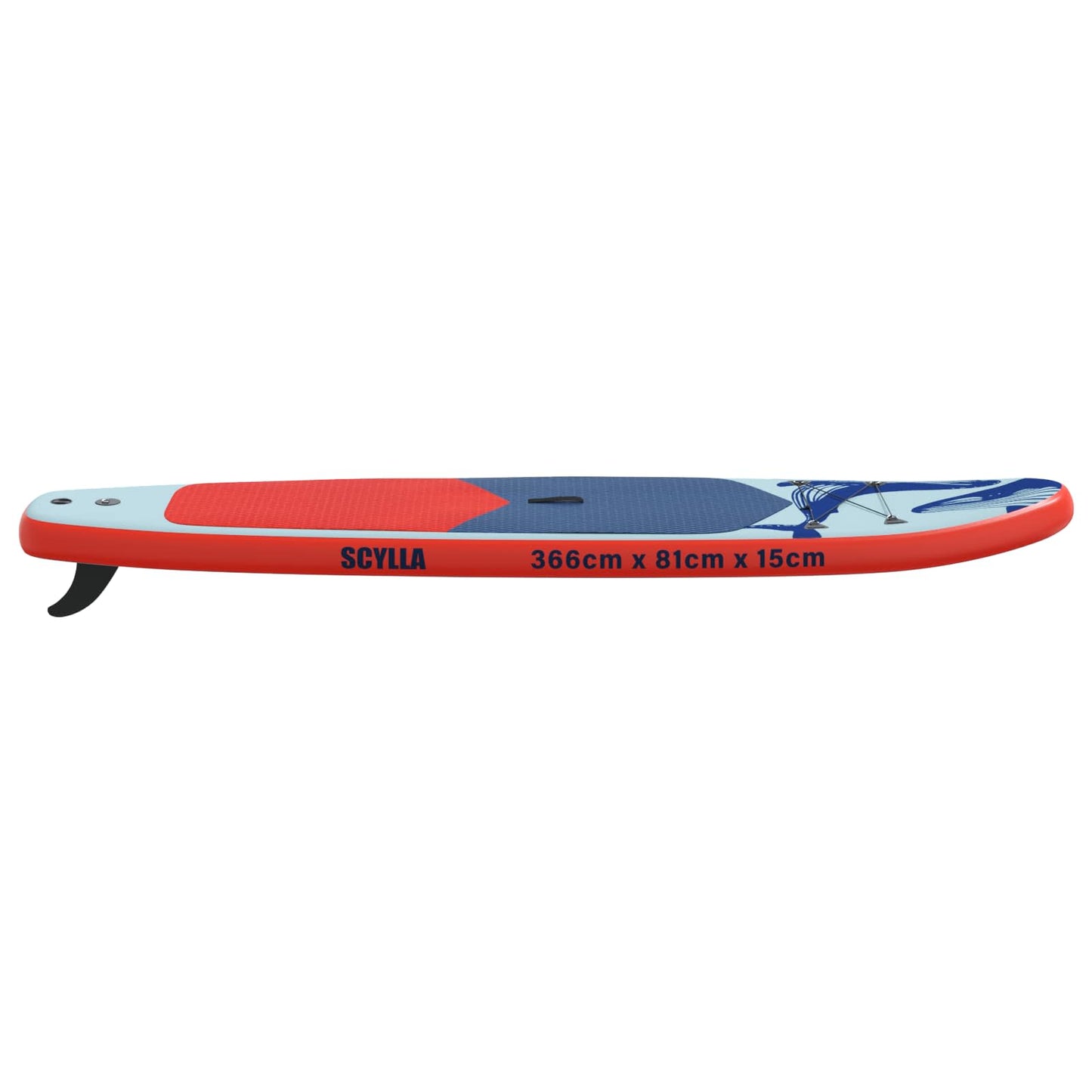 Felfújható Stand Up Paddle Board SCYLLA 366 x 81 x 15 cm Kék