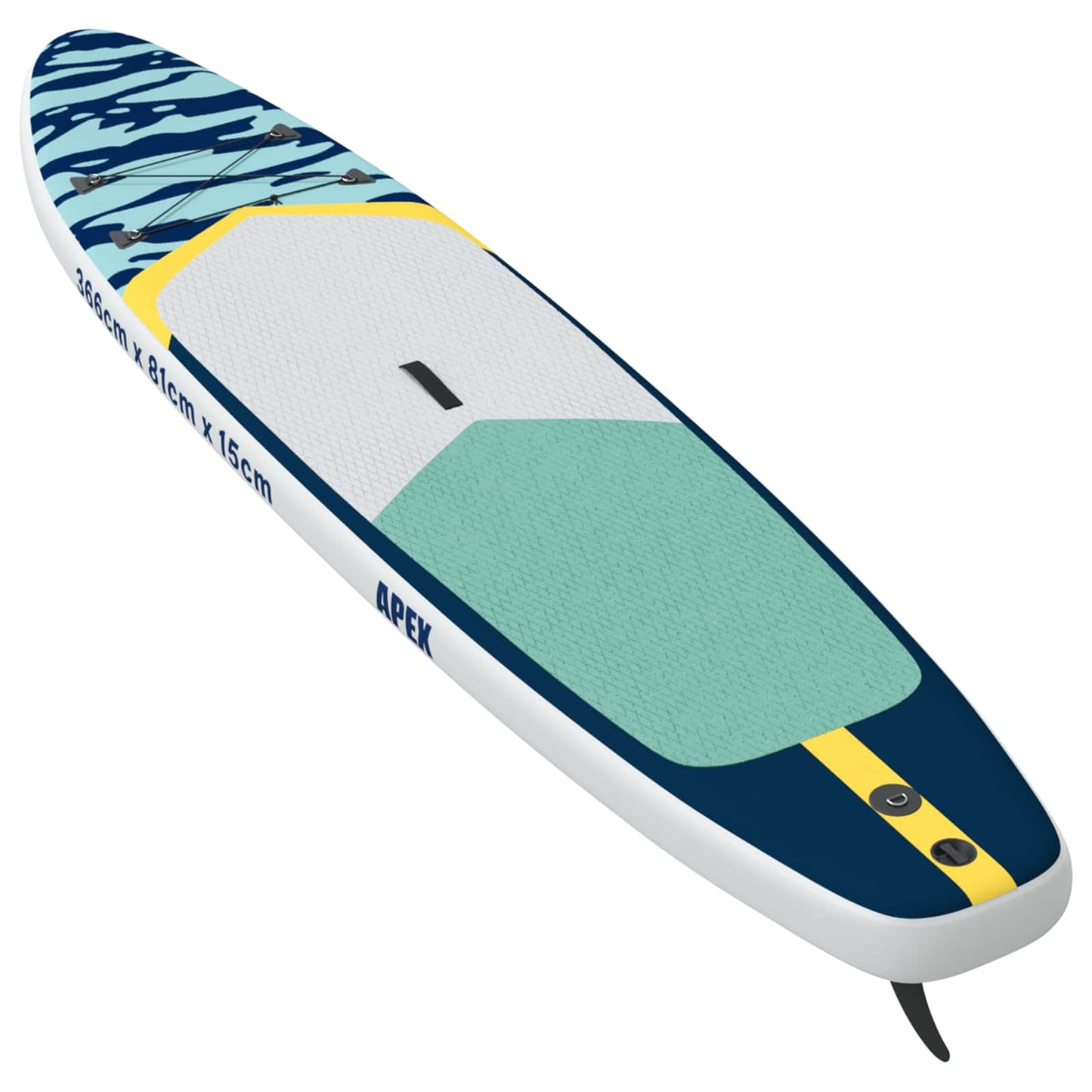 Felfújható Stand Up Paddle Board APEX 366 x 81 x 15 cm Kék