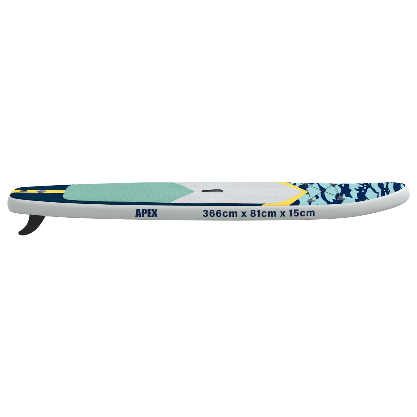 Felfújható Stand Up Paddle Board APEX 366 x 81 x 15 cm Kék