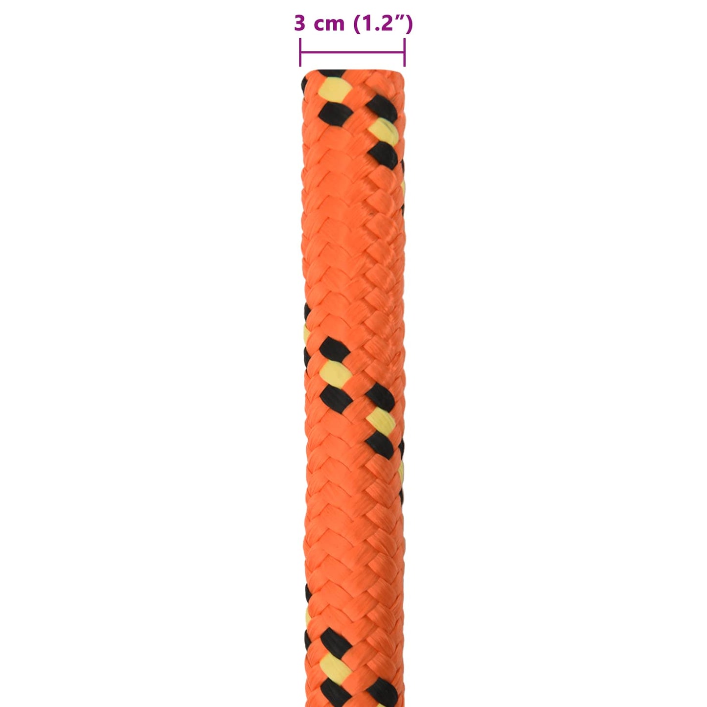 Csónak Kötél 10 m 3 Narancssárga PP