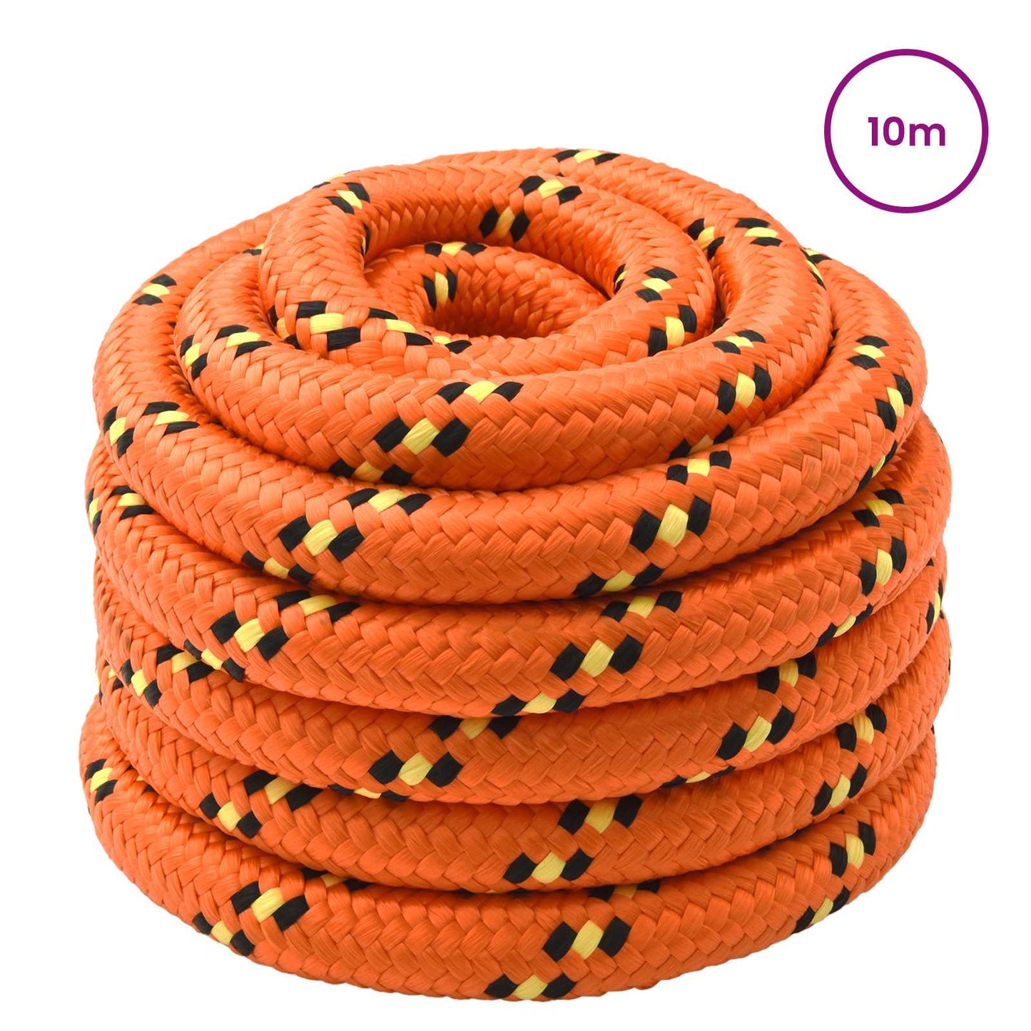 Csónak Kötél 10 m 5 Narancssárga PP