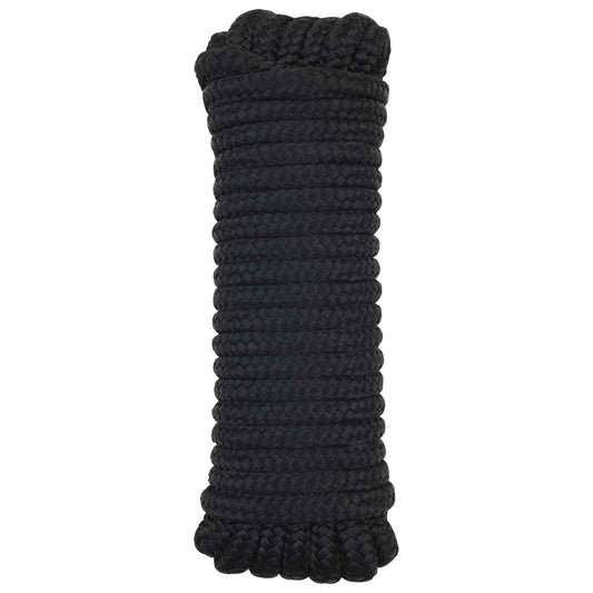 Csónak Kötél 2 mm 6 m Fekete Poliészter
