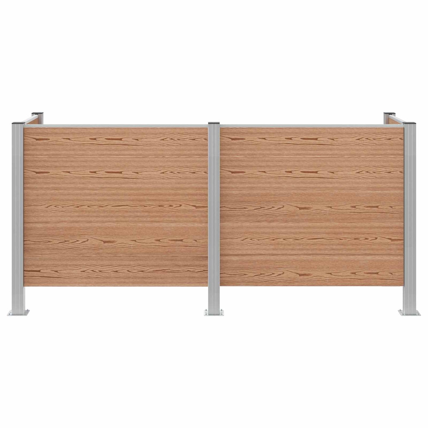 Hulladék Gyűjtő Kerítés Barna 237 x 85 x 115 cm