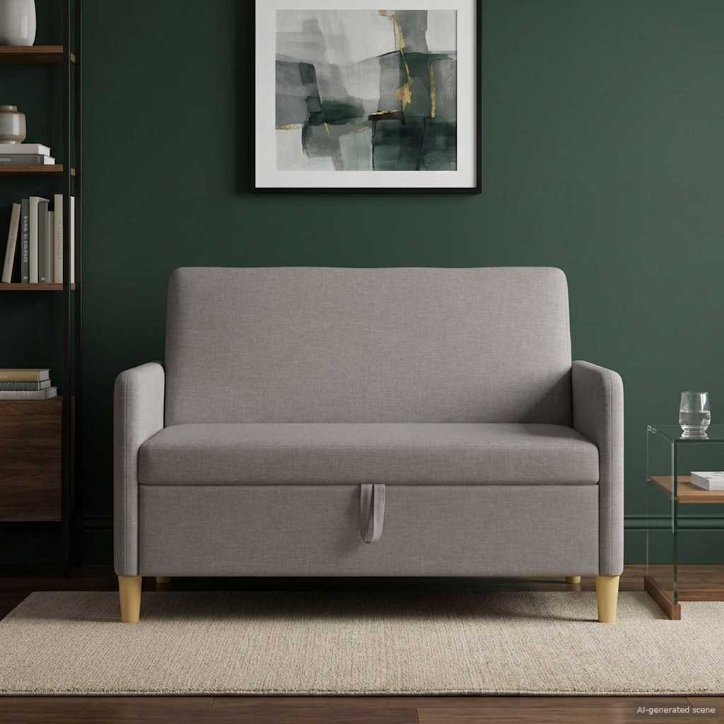 Tárolós Kanapé Tópszínű 122 x 78 x 87 cm Poliészter