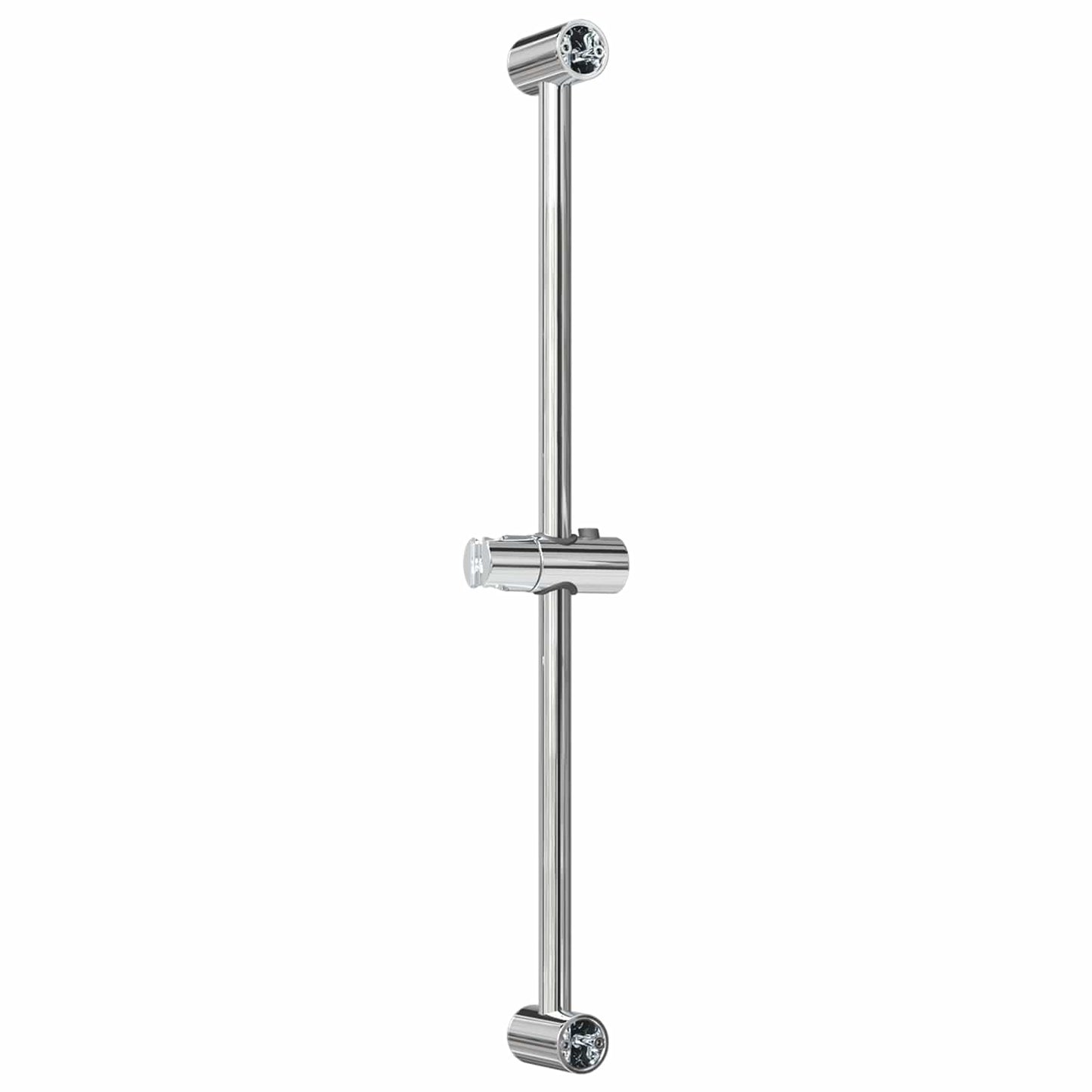 Zuhanyfej Tartó Krómszínű 70 cm ABS Műanyag