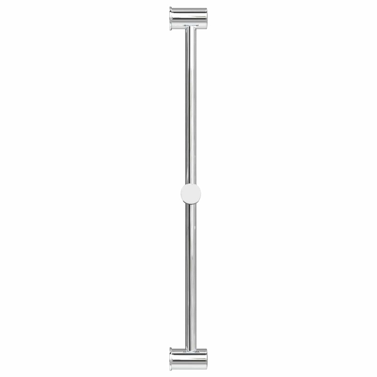 Zuhanyfej Tartó Krómszínű 70 cm ABS Műanyag