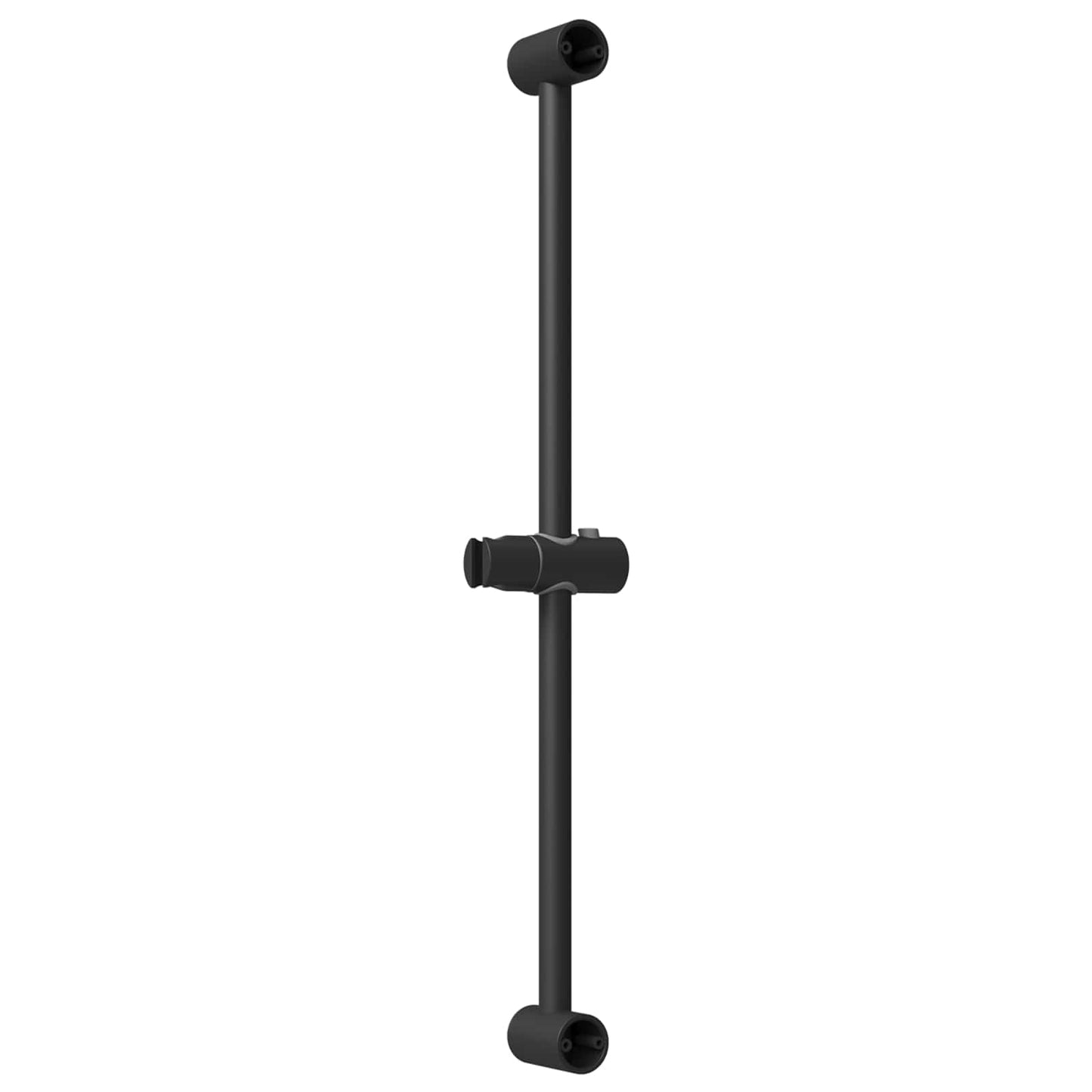 Zuhanyfej Tartó Fekete 70 cm ABS Műanyag