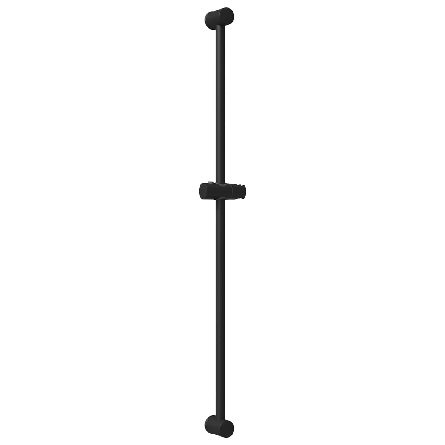 Zuhanyfej Tartó Fekete 100 cm ABS Műanyag