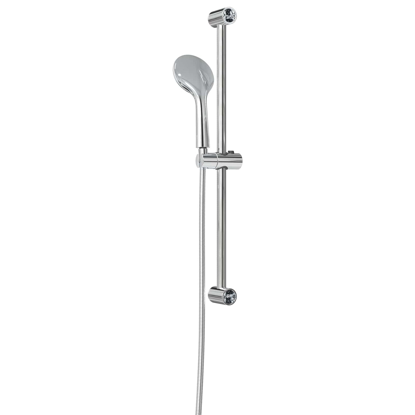 Zuhanyrendszer készlet Krómszínű 70 cm ABS Műanyag