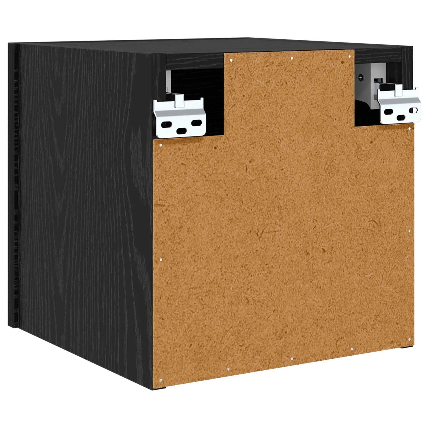 Fali TV Szekrény 4 pcs Fekete Tölgy 30,5 x 30 x 30 cm