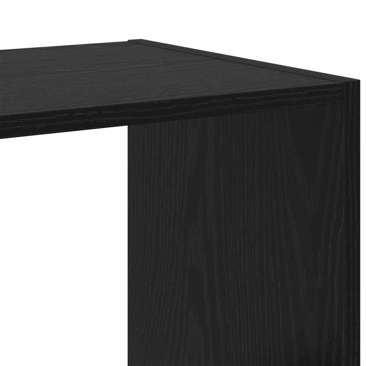 Könyvszekrény Fekete Tölgy 102 x 32 x 102 cm