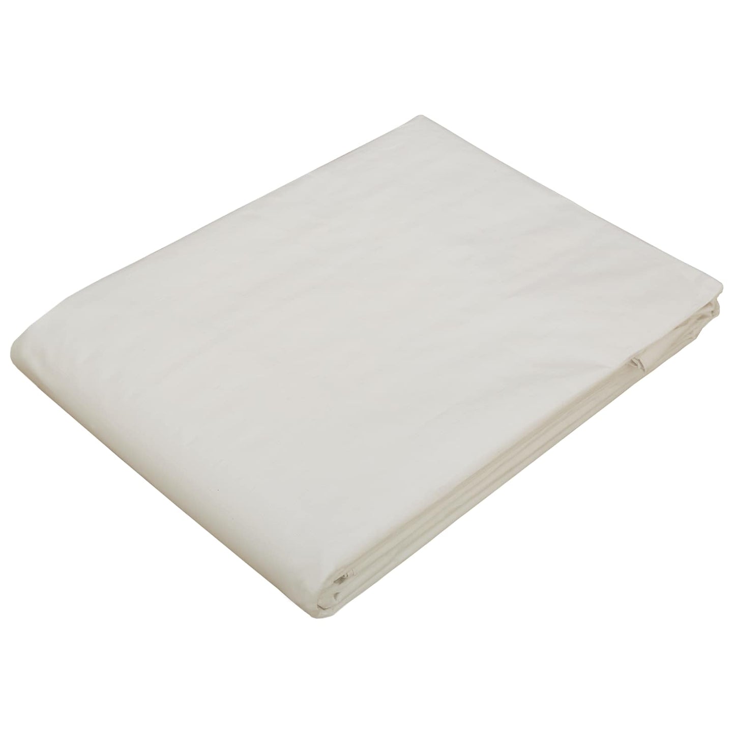 Ponyva fémfülekkel Fehér 6 x 10 m 180 gsm PE