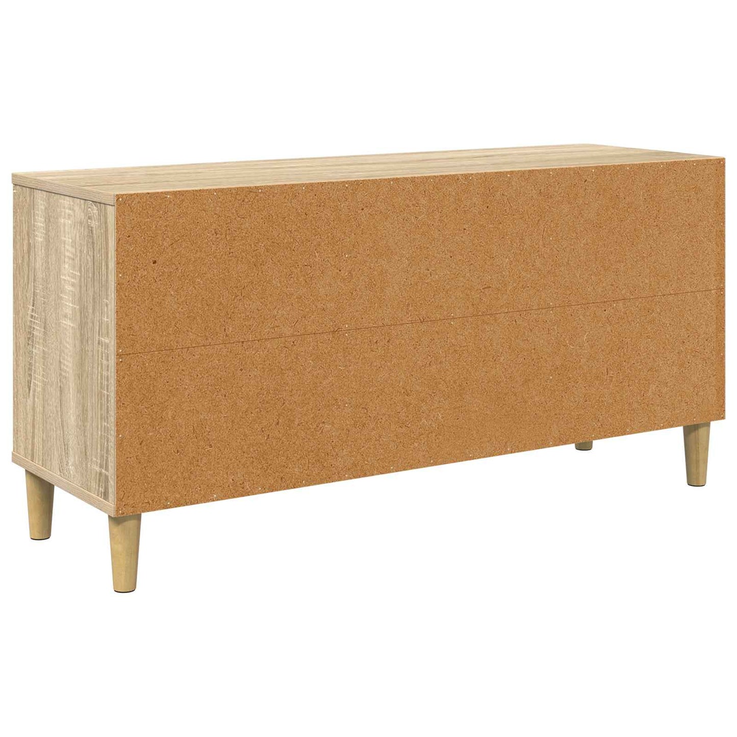 TV szekrény KIEL 102 x 33 x 50 cm Sonoma Szerelt Fa