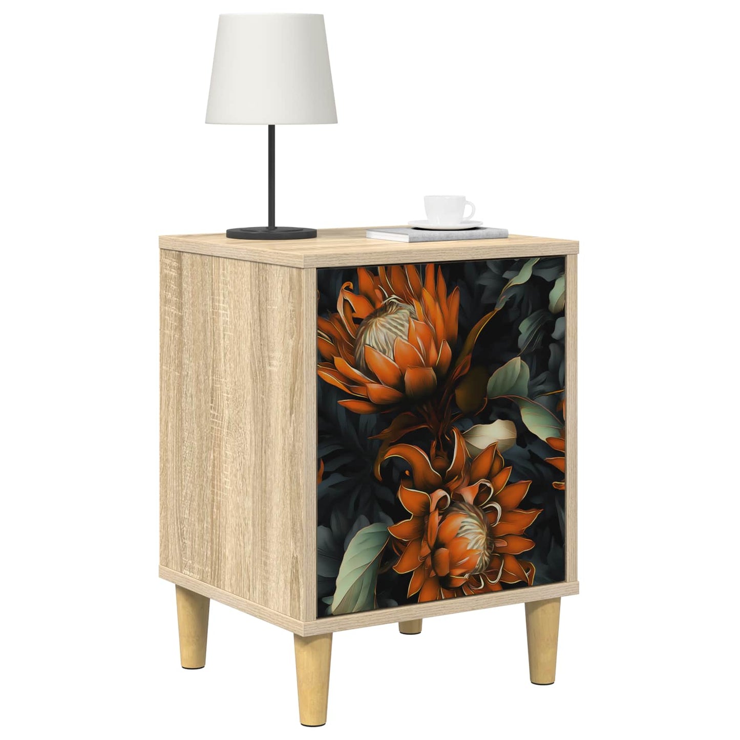 Éjjeliszekrény LOCHEM 2 db Sonoma Tölgy 36 x 33 x 50 cm