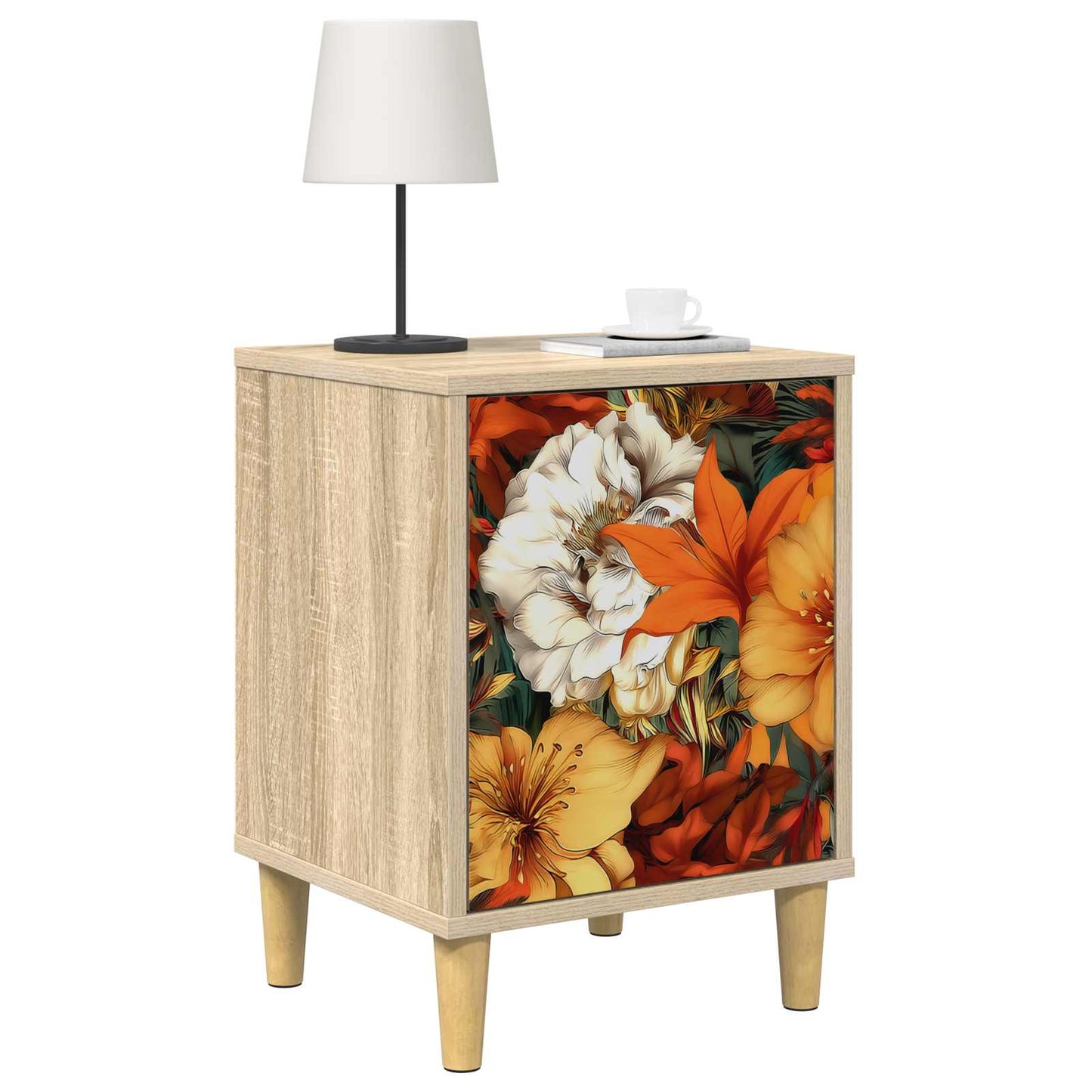Éjjeliszekrény GENNEP 2 db Sonoma Tölgy 36 x 33 x 50 cm