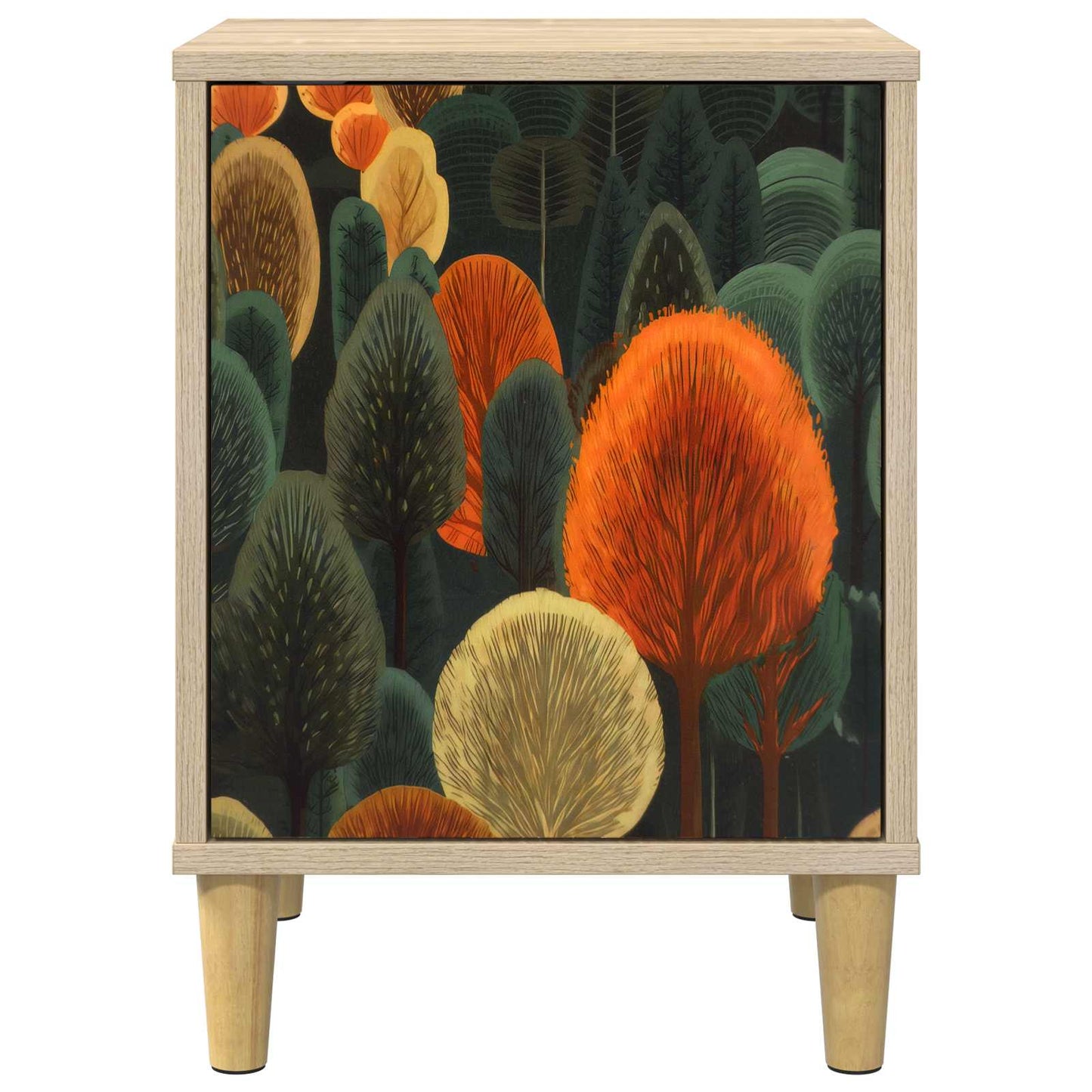 Éjjeliszekrény ZAANDAM 2 db Sonoma Tölgy 36 x 33 x 50 cm