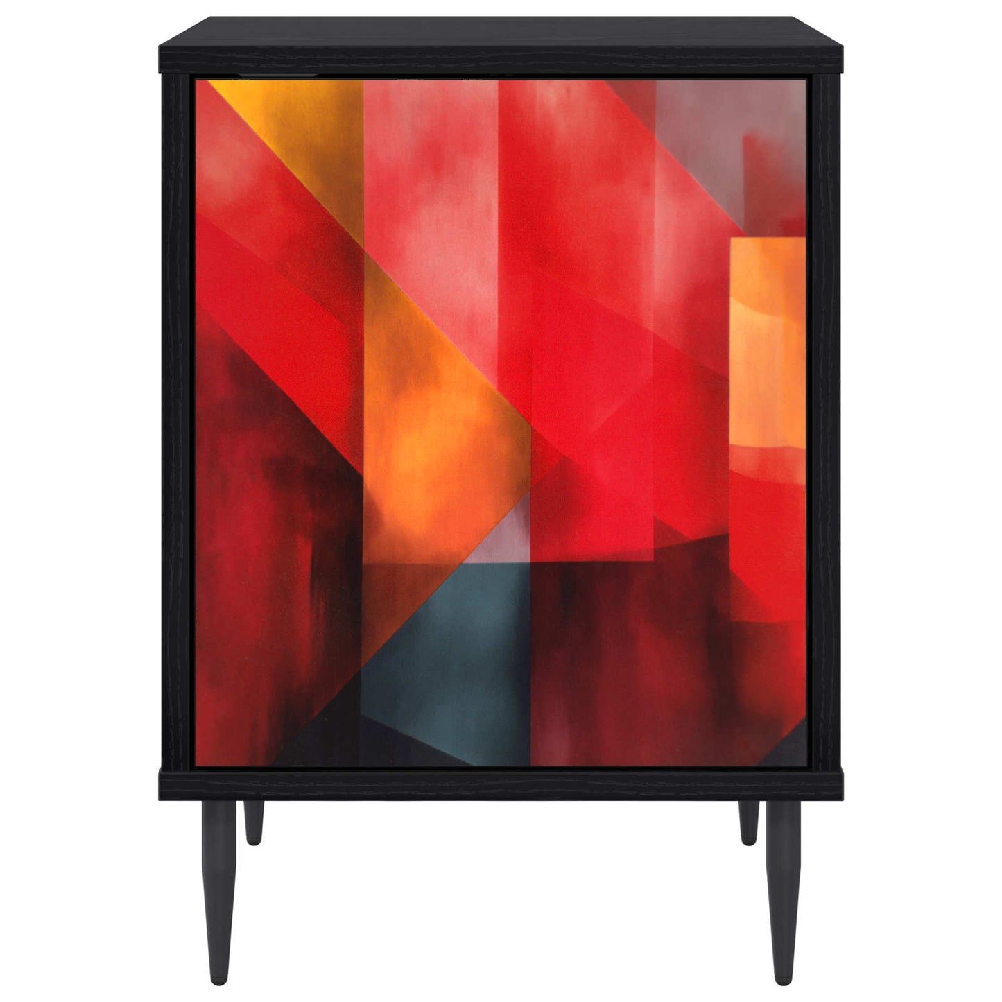 Éjjeliszekrény HEESCH 2 db Fekete Tölgy 36 x 33 x 51 cm