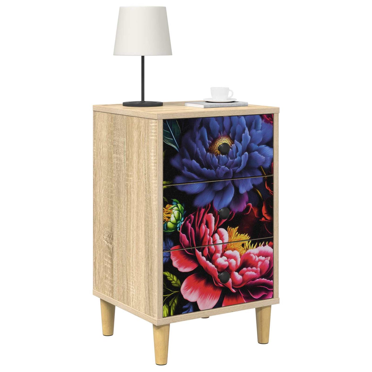 Éjjeliszekrény KIEL 2 db Sonoma Tölgy 36 x 33 x 60 cm