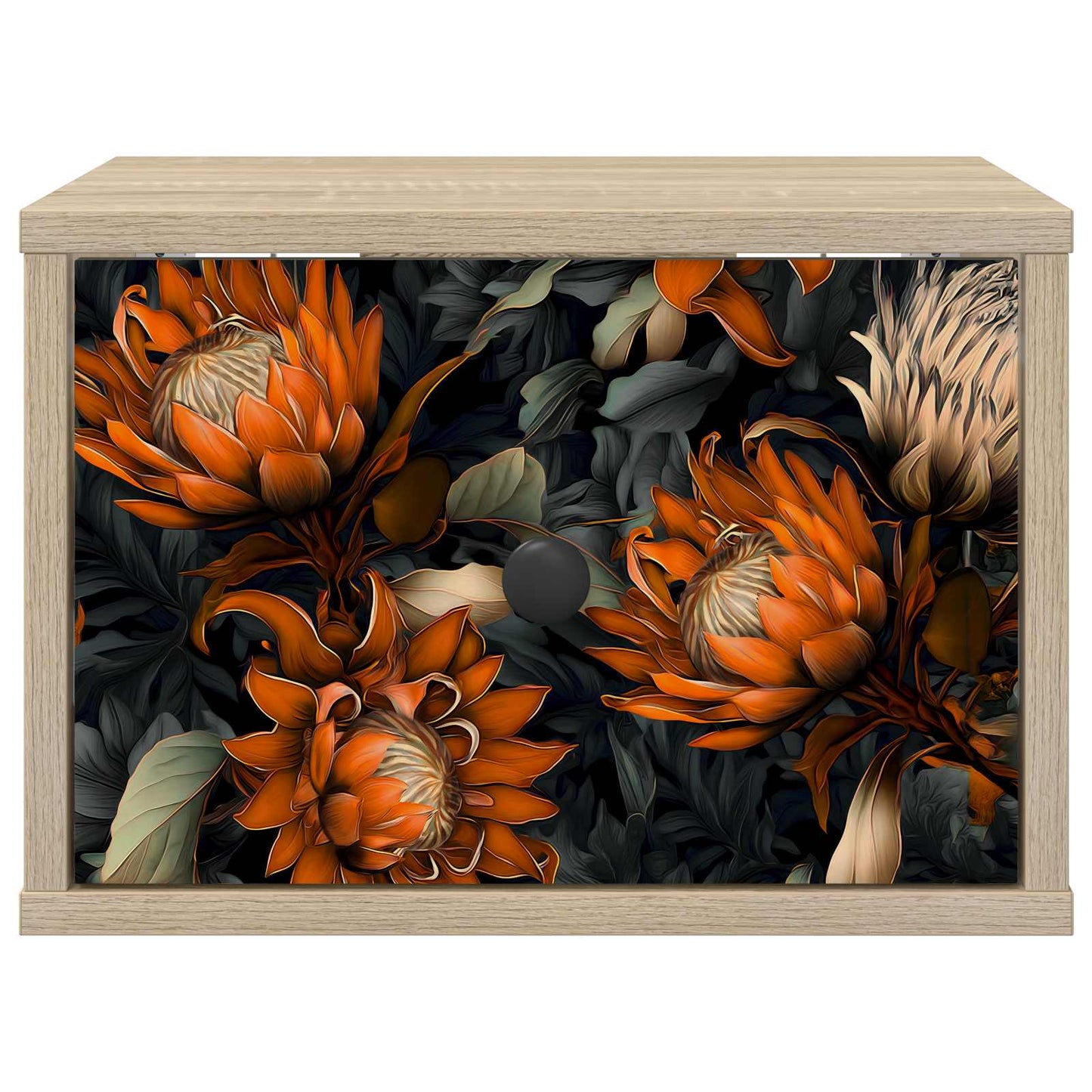 Fali éjjeli szekrény LOCHEM 2 db Sonoma Tölgy 36 x 33 x 25 cm