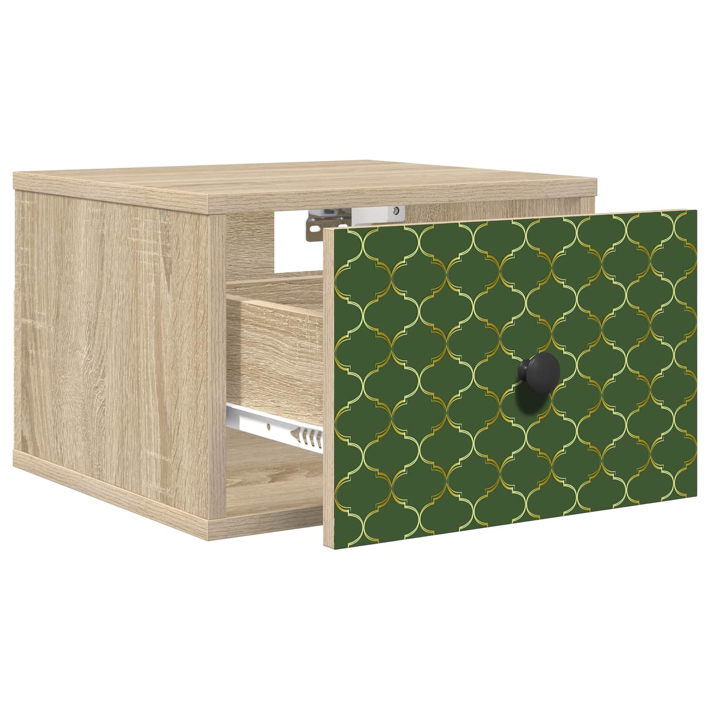 Fali éjjeli szekrény GELEEN 2 db Sonoma Tölgy 36 x 33 x 25 cm