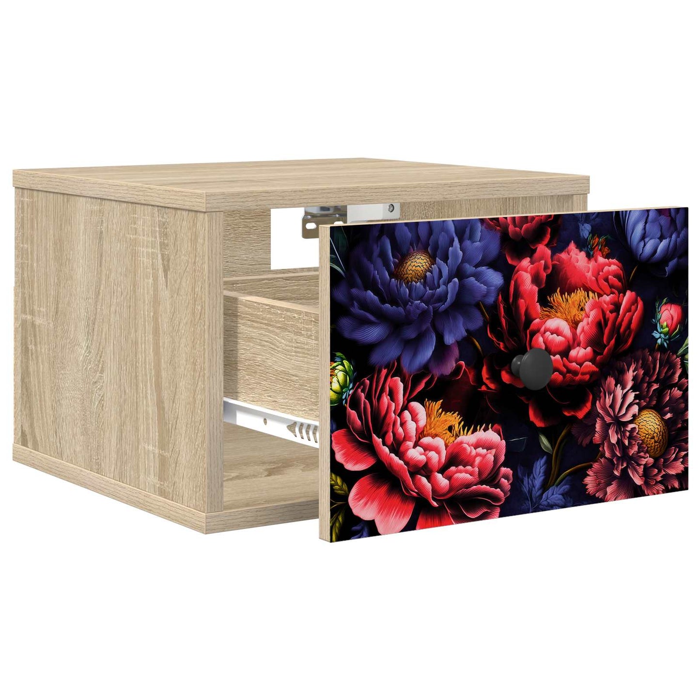 Fali éjjeli szekrény KIEL 2 db Sonoma Tölgy 36 x 33 x 25 cm