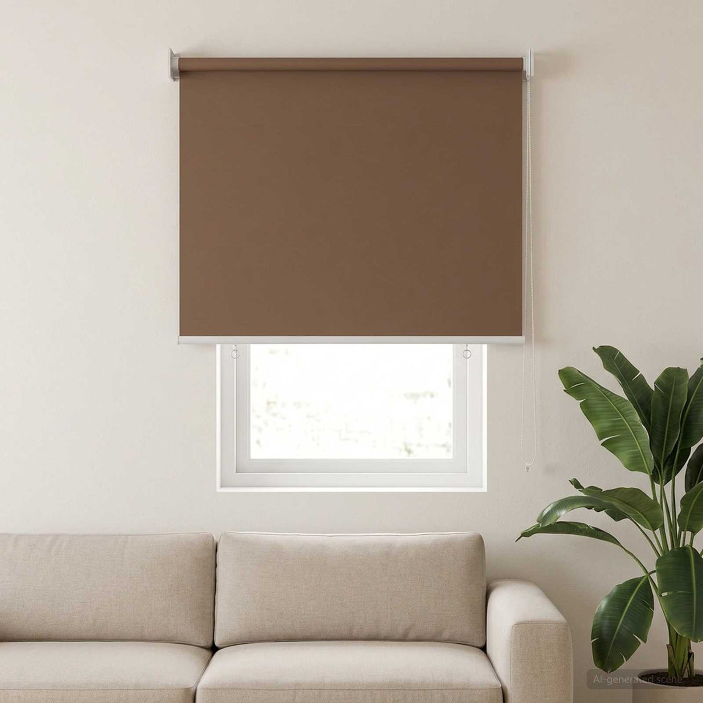 Kültéri roló árnyékoló UV védelem Tópszínű 65 x 140 cm (Sz x M)