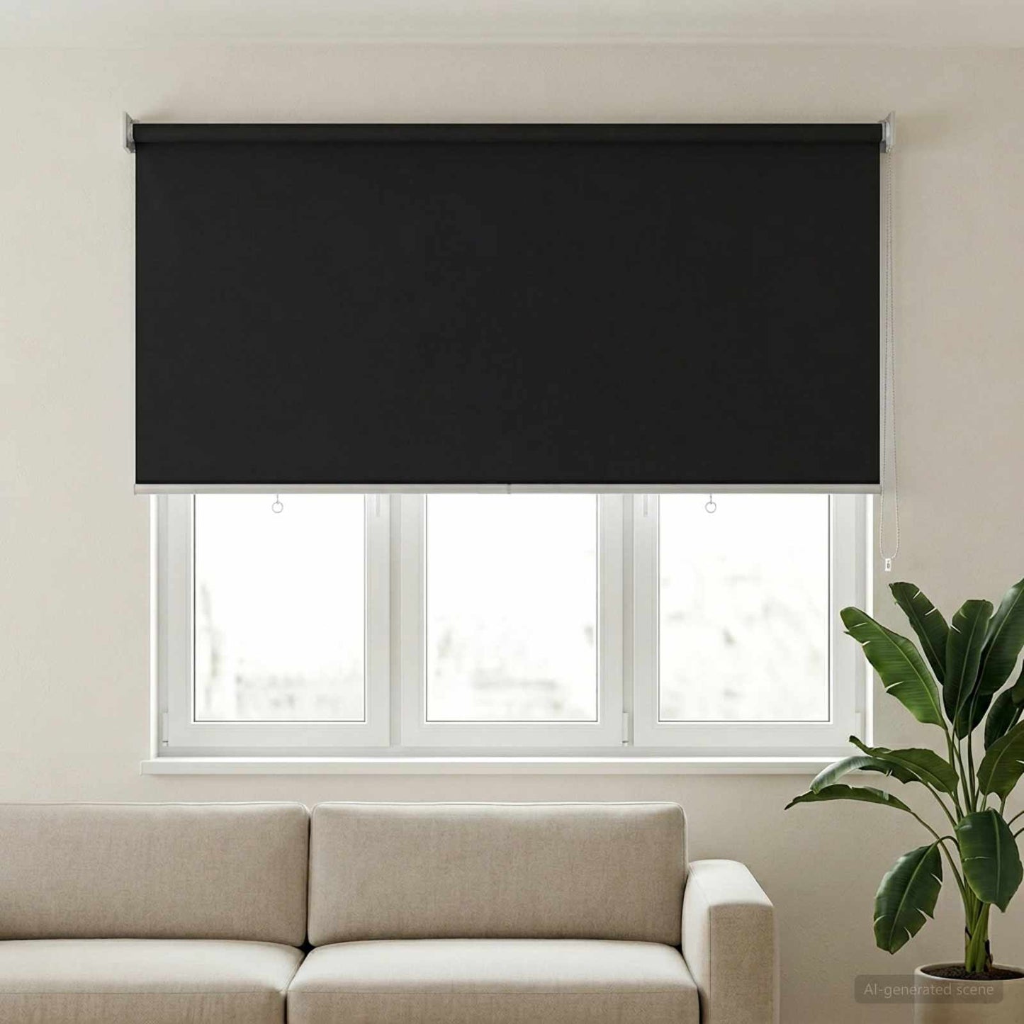 Roletta UV védelemmel Antracitszürke 140 x 140 cm Poliészter