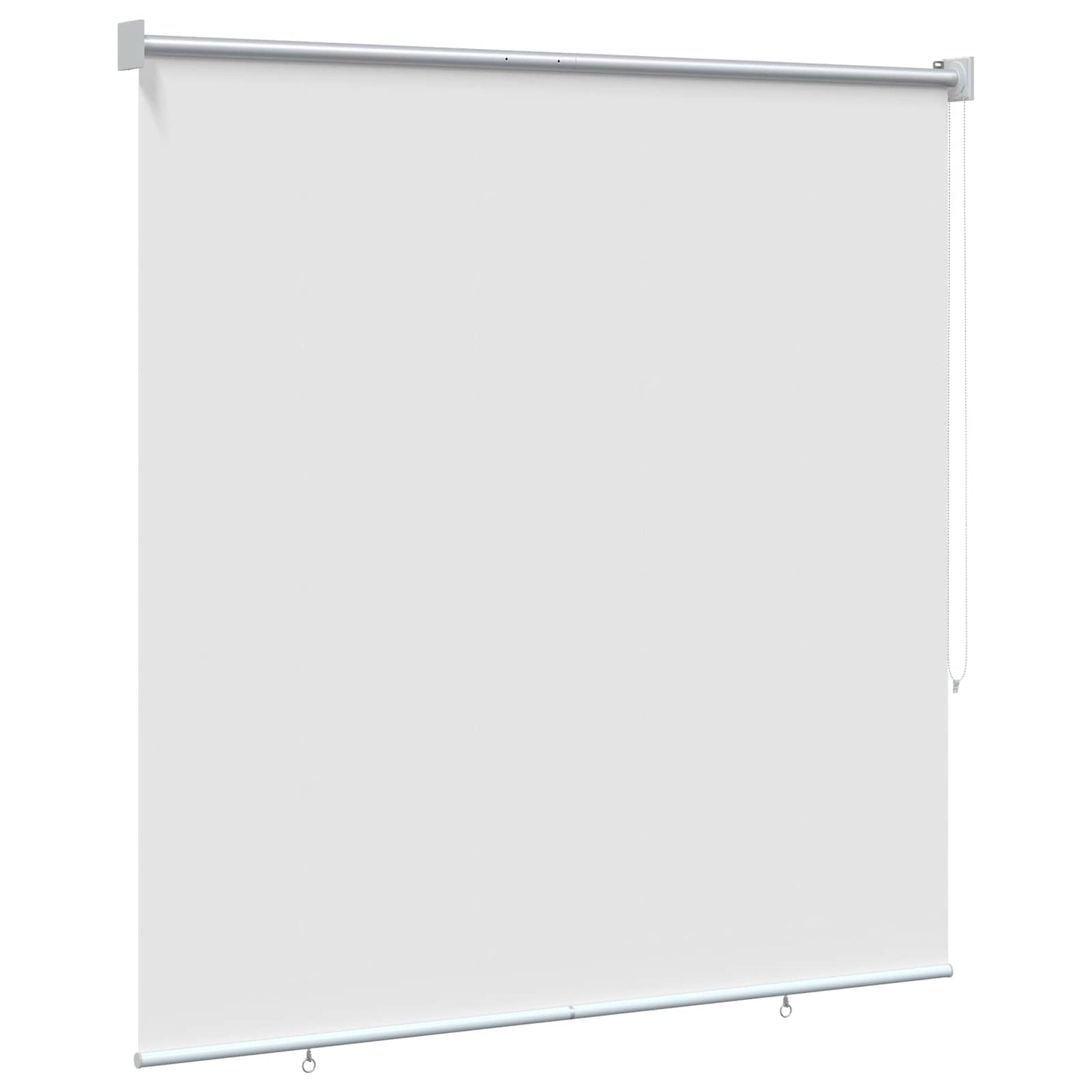 Kültéri roló árnyékoló UV védelem Fehér 145 x 140 cm (Sz x M)