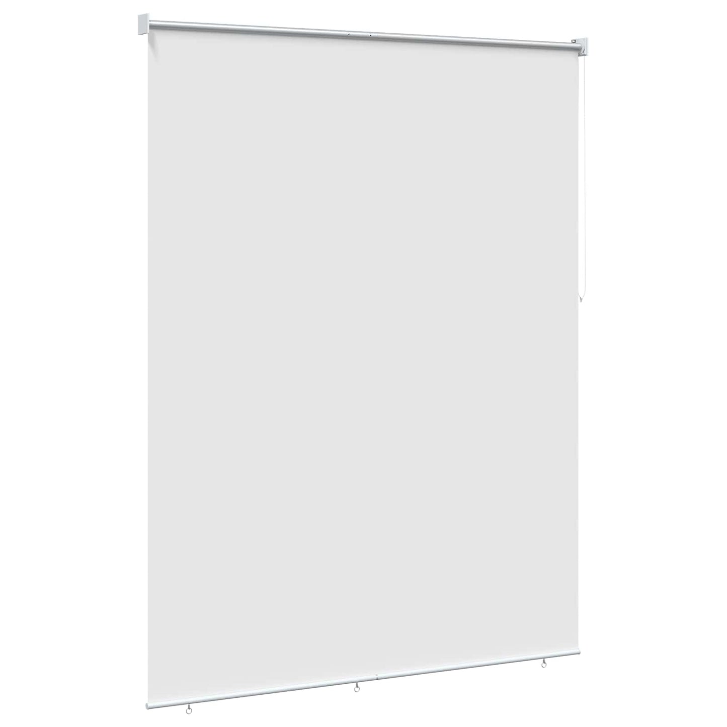 Kültéri roló árnyékoló UV védelem Fehér 185 x 140 cm (Sz x M)