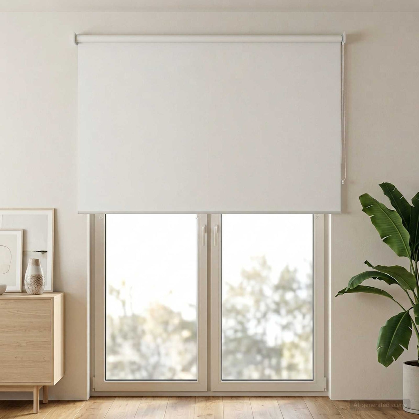 Kültéri roló árnyékoló UV védelem Fehér 165 x 230 cm (Sz x M)
