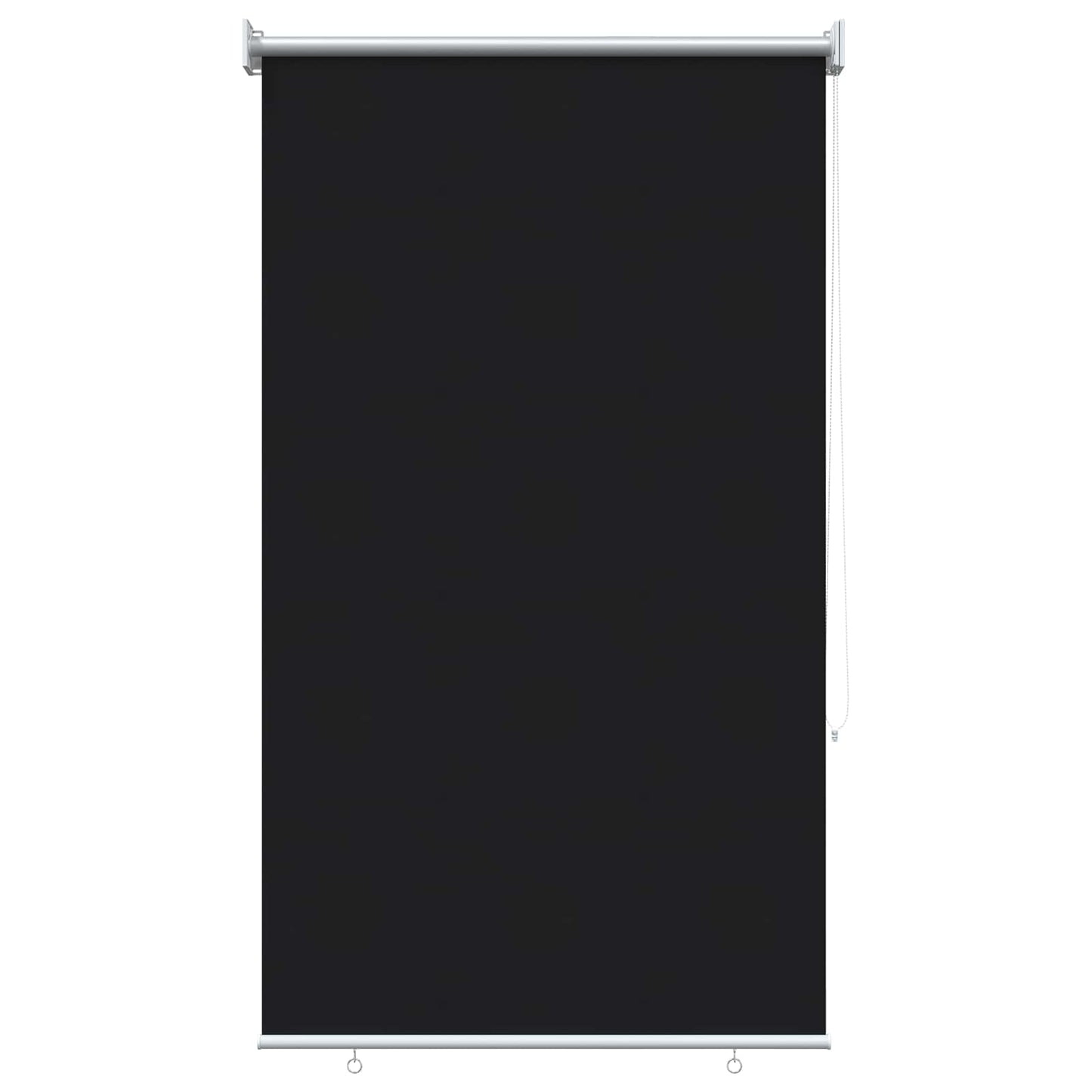 Kültéri roló árnyékoló UV védelem Fekete 65 x 140 cm (Sz x K)