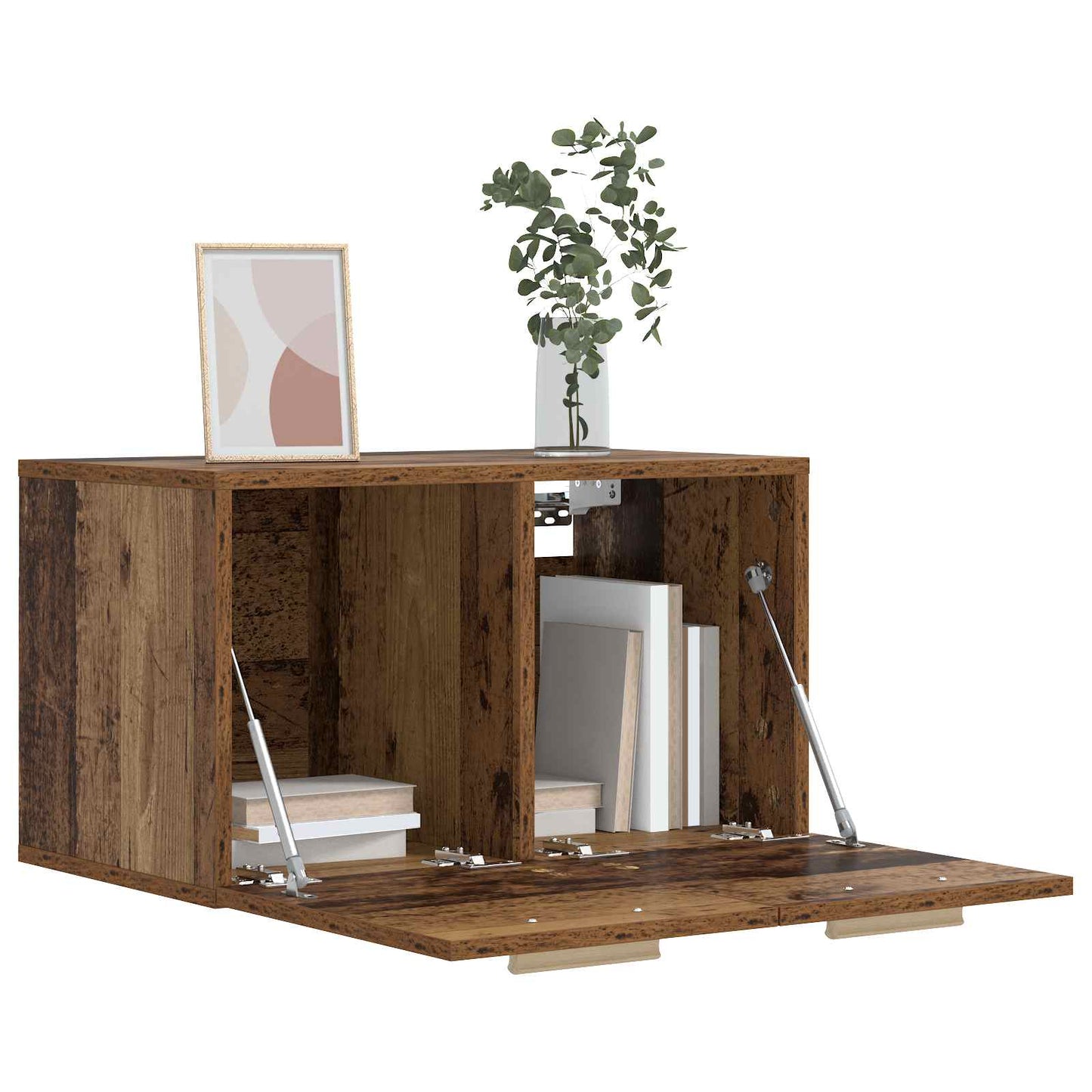 Fali Szekrény Antik fa 60 x 36,5 x 35 cm Szerelt Fa