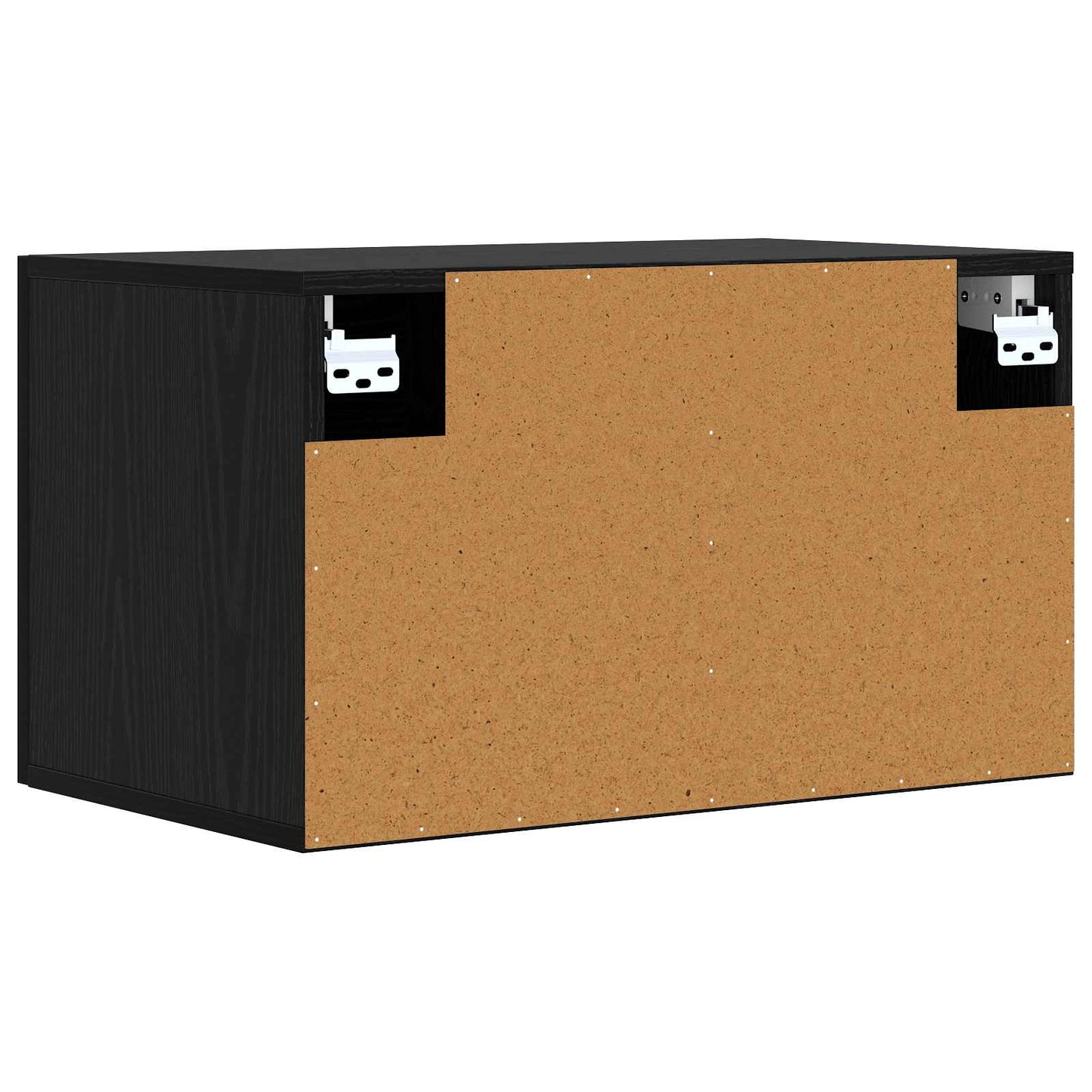 Fali Szekrény Fekete tölgy 60 x 36,5 x 35 cm Szerelt Fa
