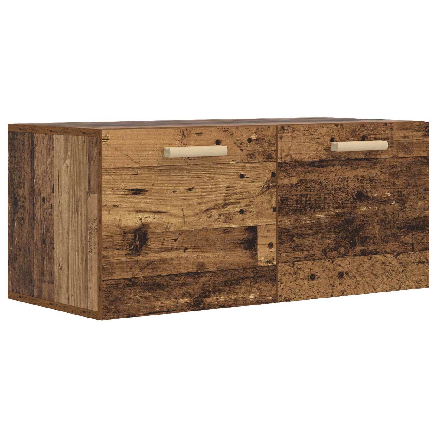 Fali Szekrény Falra szerelhető Antik fa 80 x 36,5 x 35 cm