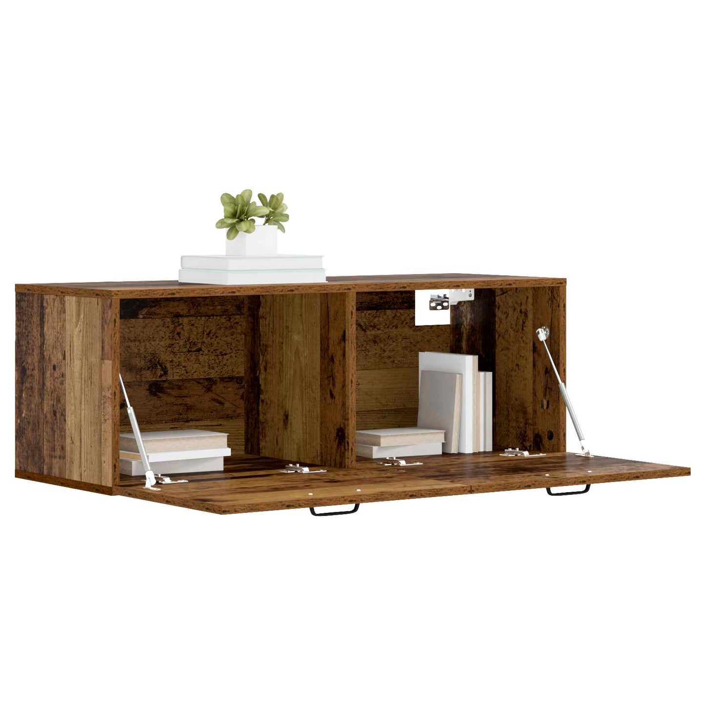 Fali Szekrény Antik fa 100 x 36,5 x 35 cm Szerelt Fa