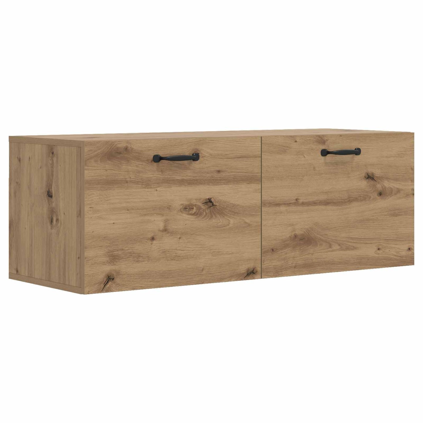 Fali Szekrény 100 x 36,5 x 35 cm Szerelt Fa Kézműves tölgy