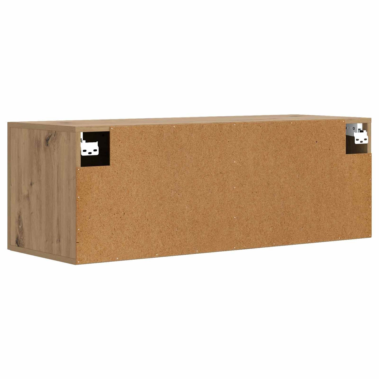 Fali Szekrény 100 x 36,5 x 35 cm Szerelt Fa Kézműves tölgy