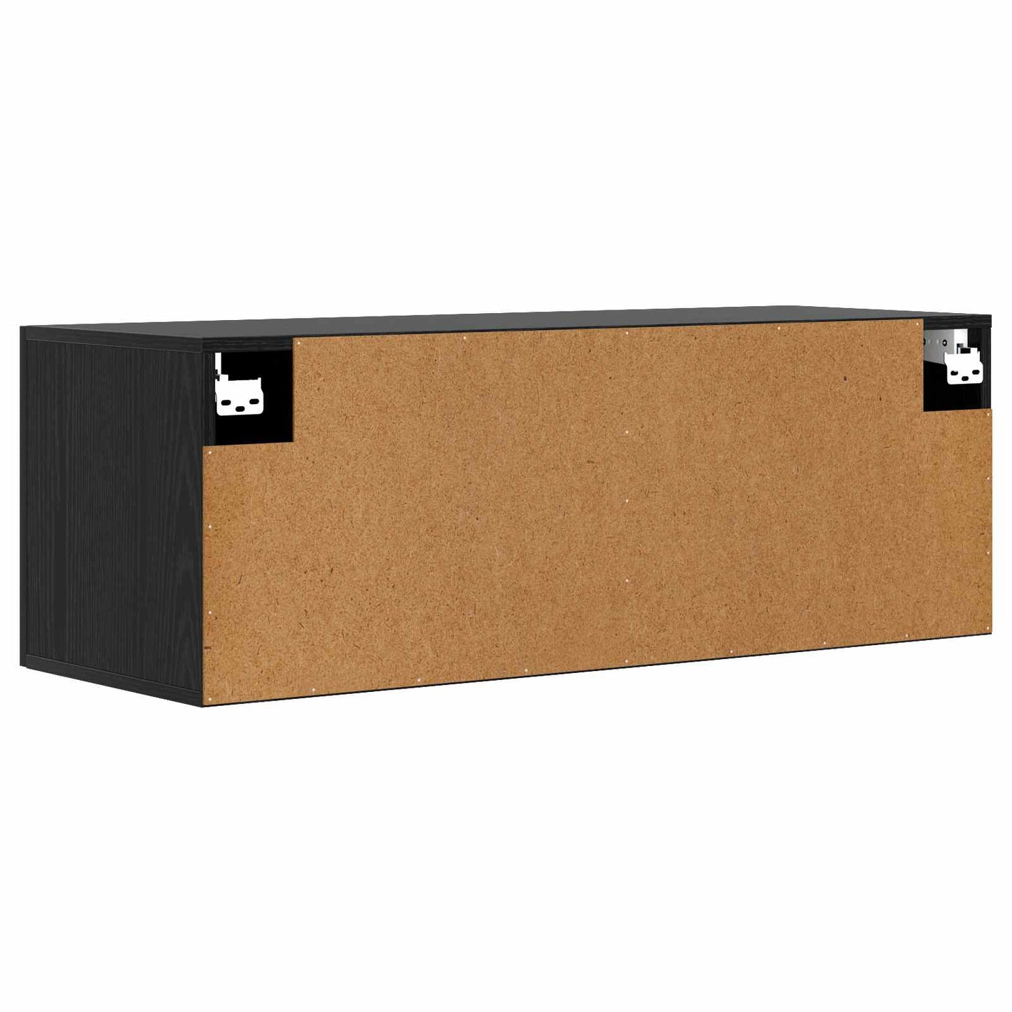 Fali Szekrény Fekete tölgy 100 x 36,5 x 35 cm Szerelt Fa