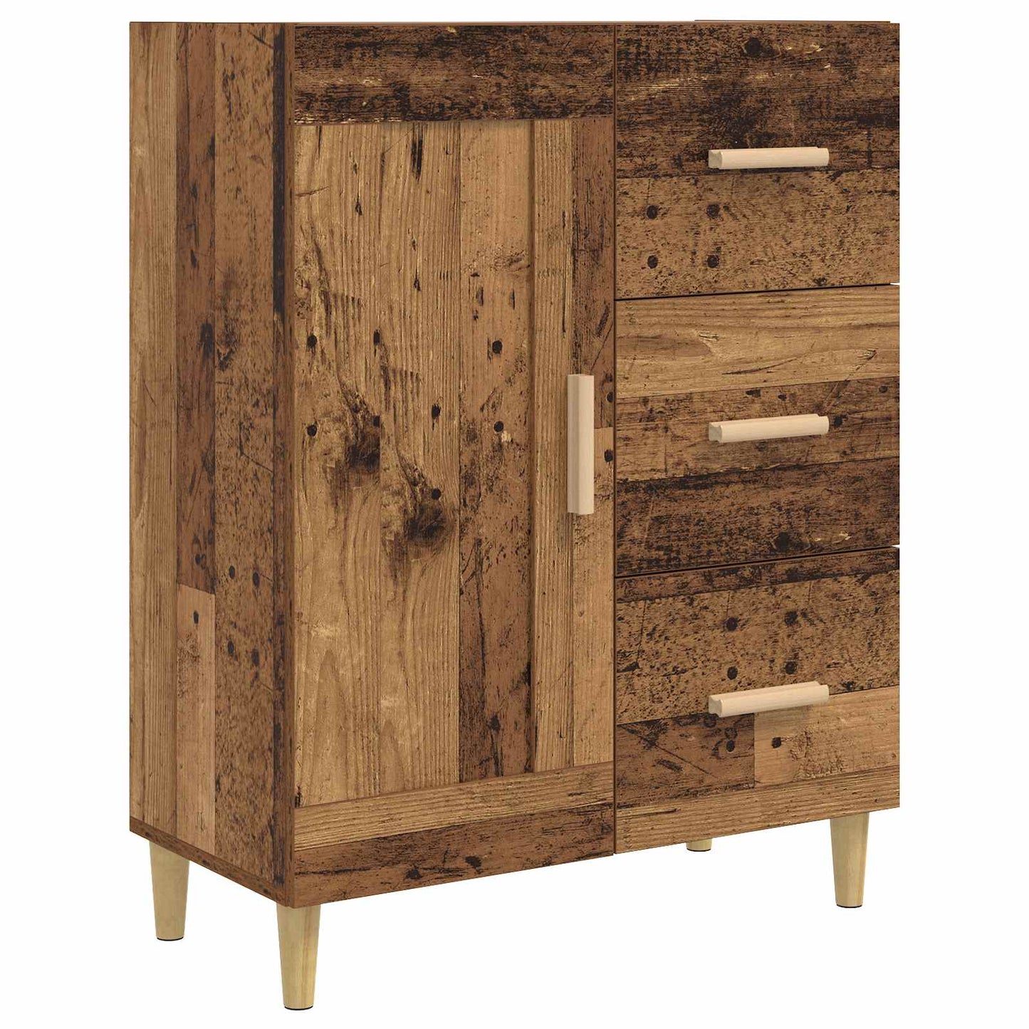 Széf Antik Fa 69,5 x 34 x 90 cm Szerelt Fa