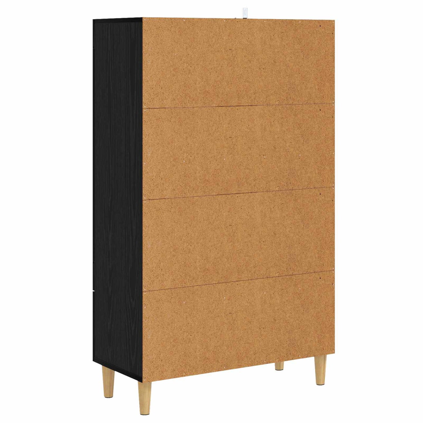 Magasfiú Fekete Tölgy 70 x 31 x 115 cm Szerelt Fa
