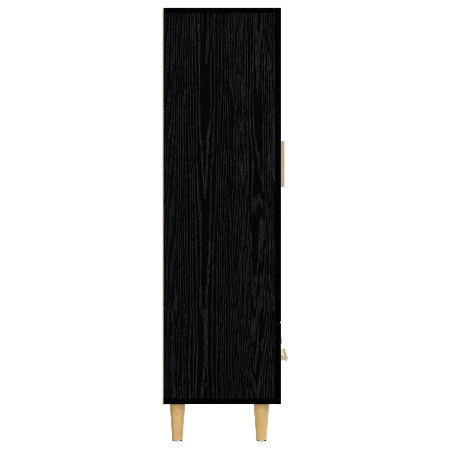 Magasfiú Fekete Tölgy 70 x 31 x 115 cm Szerelt Fa