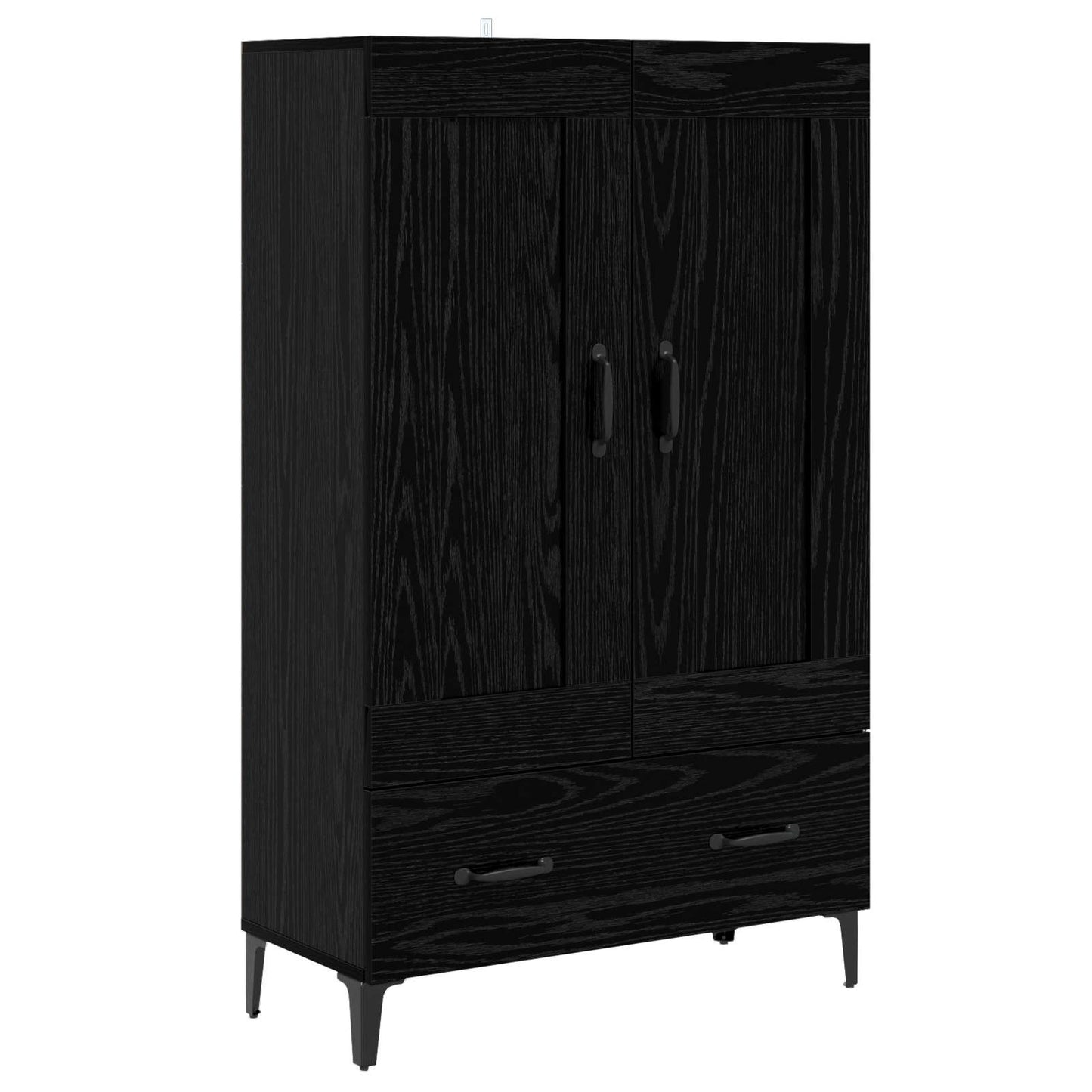 Magasfiú Fekete Tölgy 70 x 31 x 115 cm Szerelt Fa