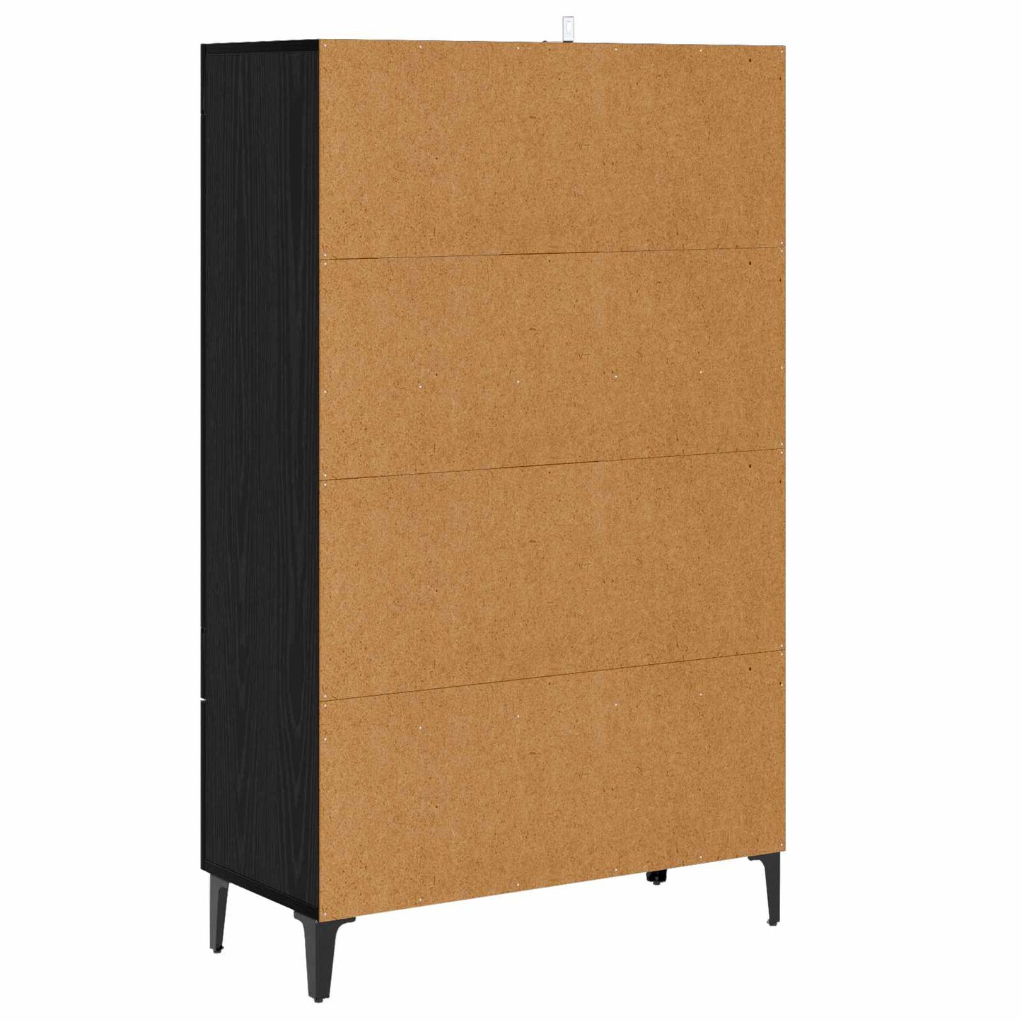 Magasfiú Fekete Tölgy 70 x 31 x 115 cm Szerelt Fa