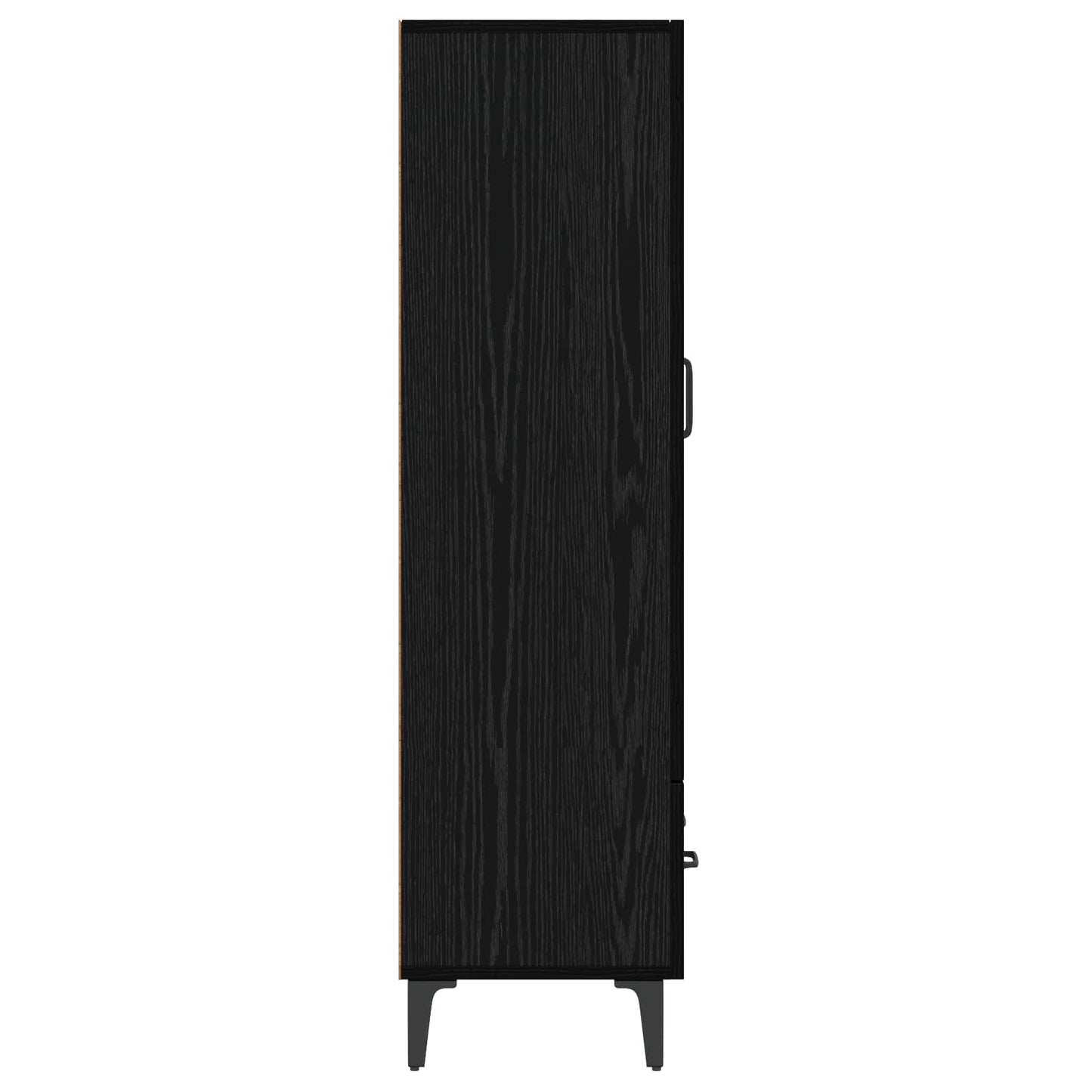 Magasfiú Fekete Tölgy 70 x 31 x 115 cm Szerelt Fa