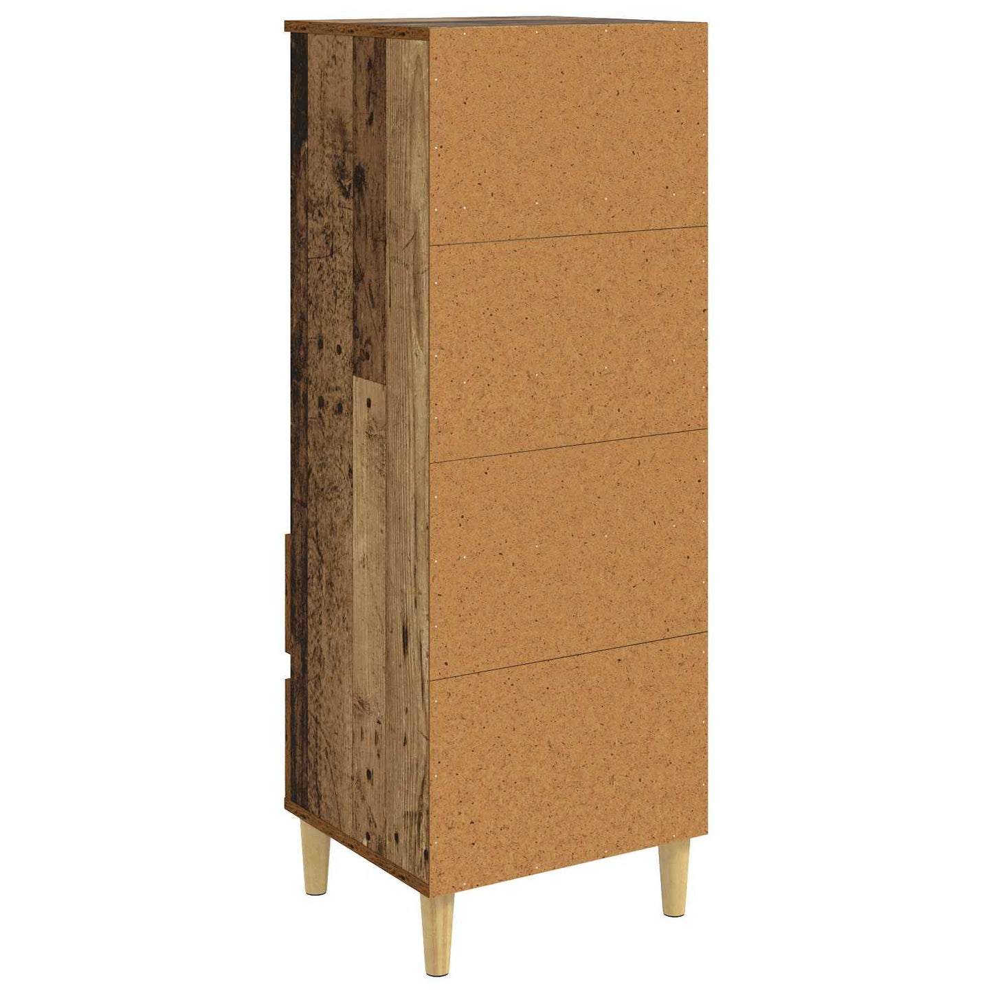 Magasfiú Antik Fa 40 x 36 x 110 cm Szerelt Fa