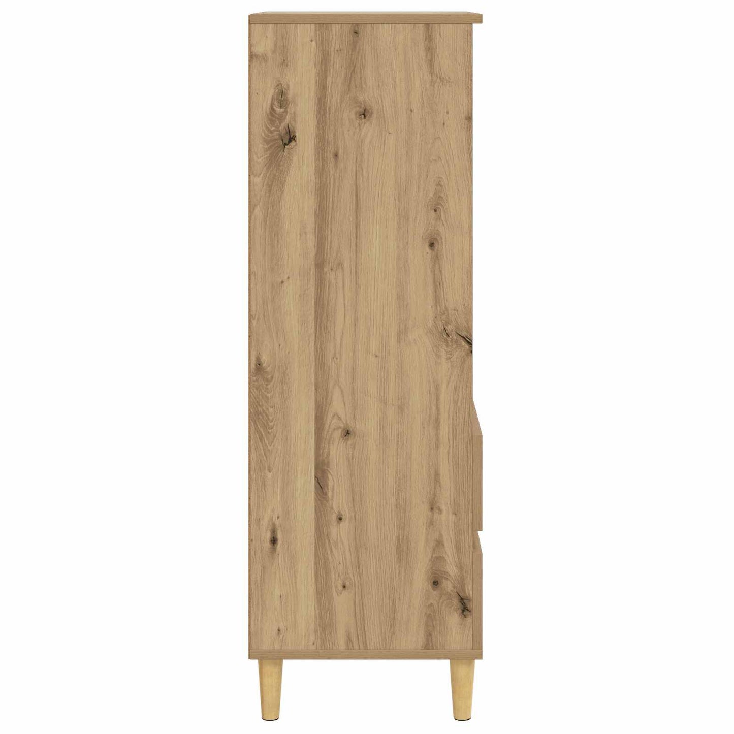 Magasfiú Kézműves Tölgy 40 x 36 x 110 cm Szerelt Fa